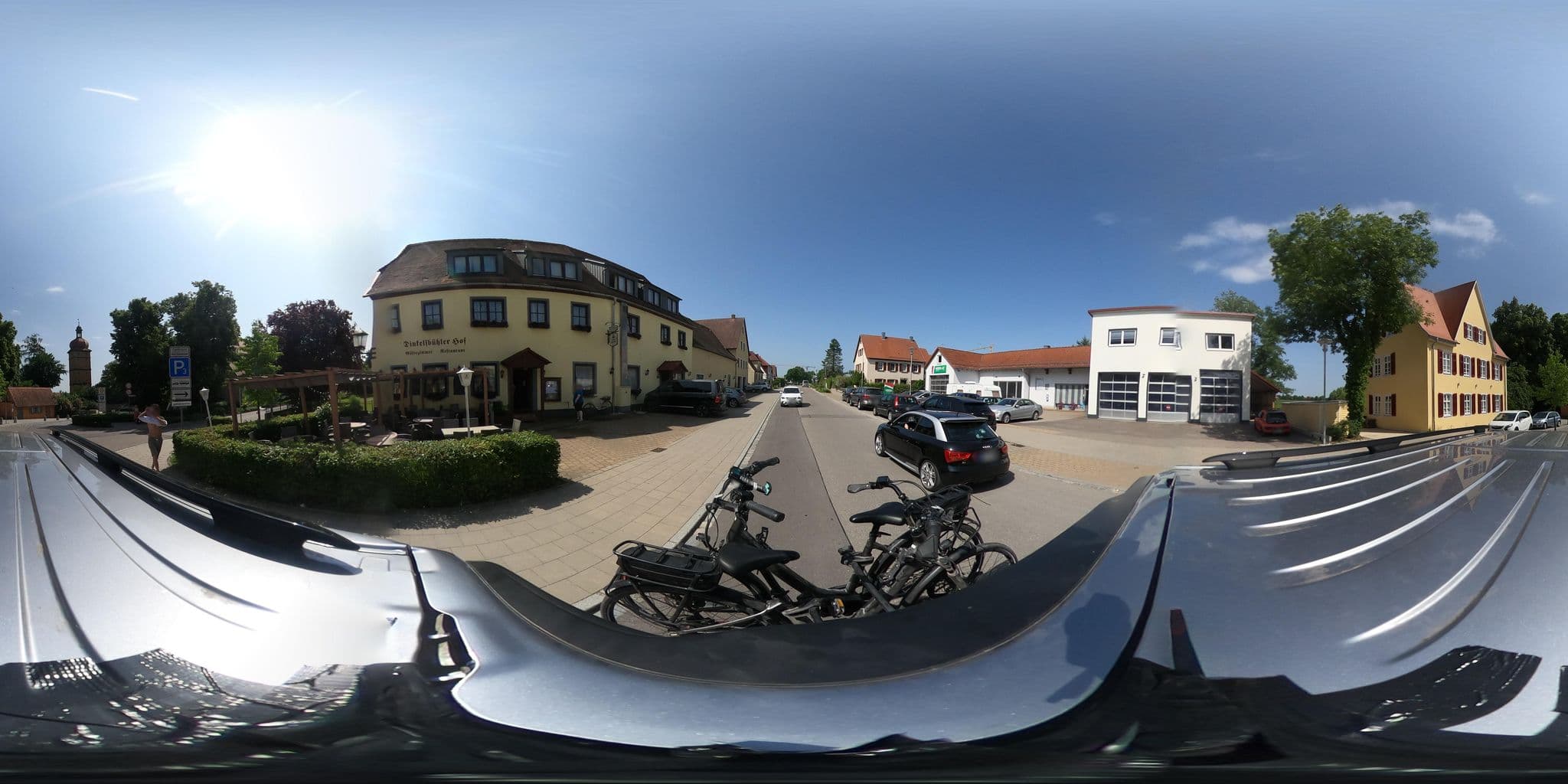 Street view near Gasthof Dinkelsbühler Hof, Dinkelsbühl — © Mobilitaetswerk (CC BY-SA · Mapillary)