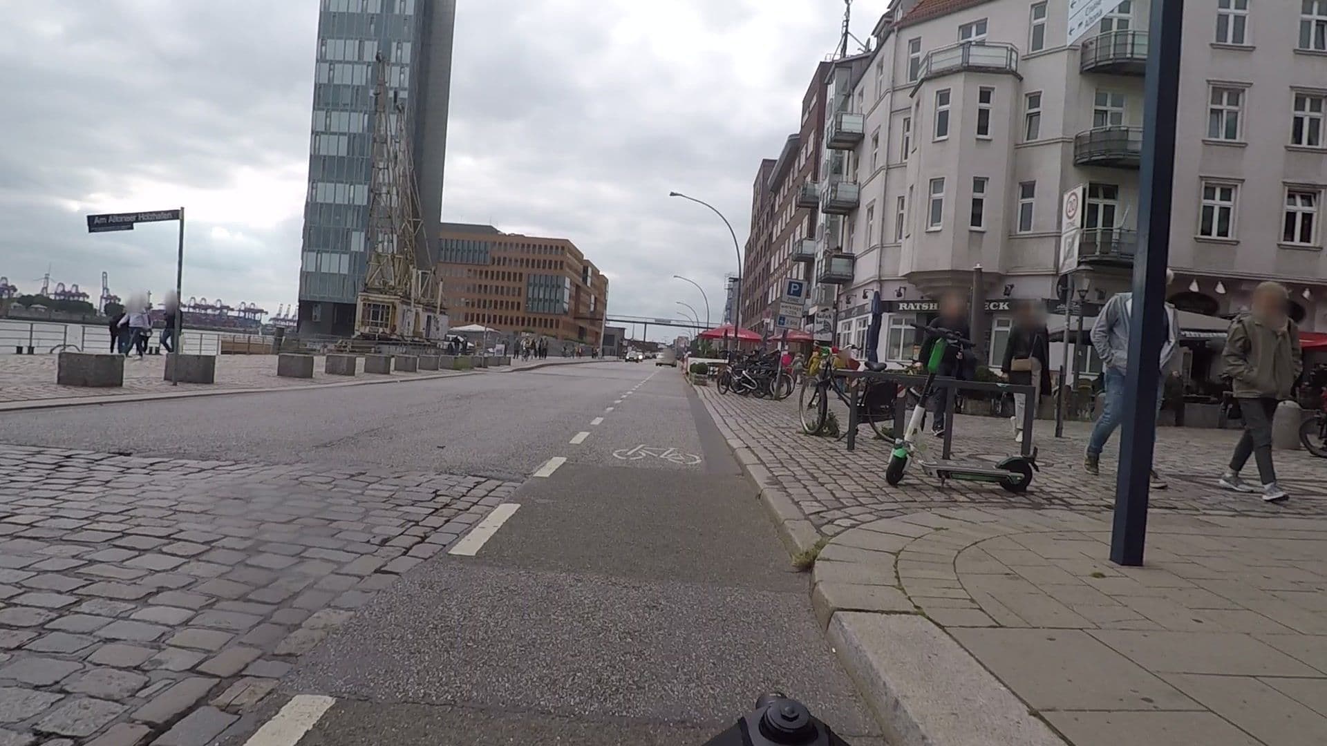 Street view near Clipper Elb-Lodge Hamburg, Altona-Altstadt — © mjay (CC BY-SA · Mapillary)