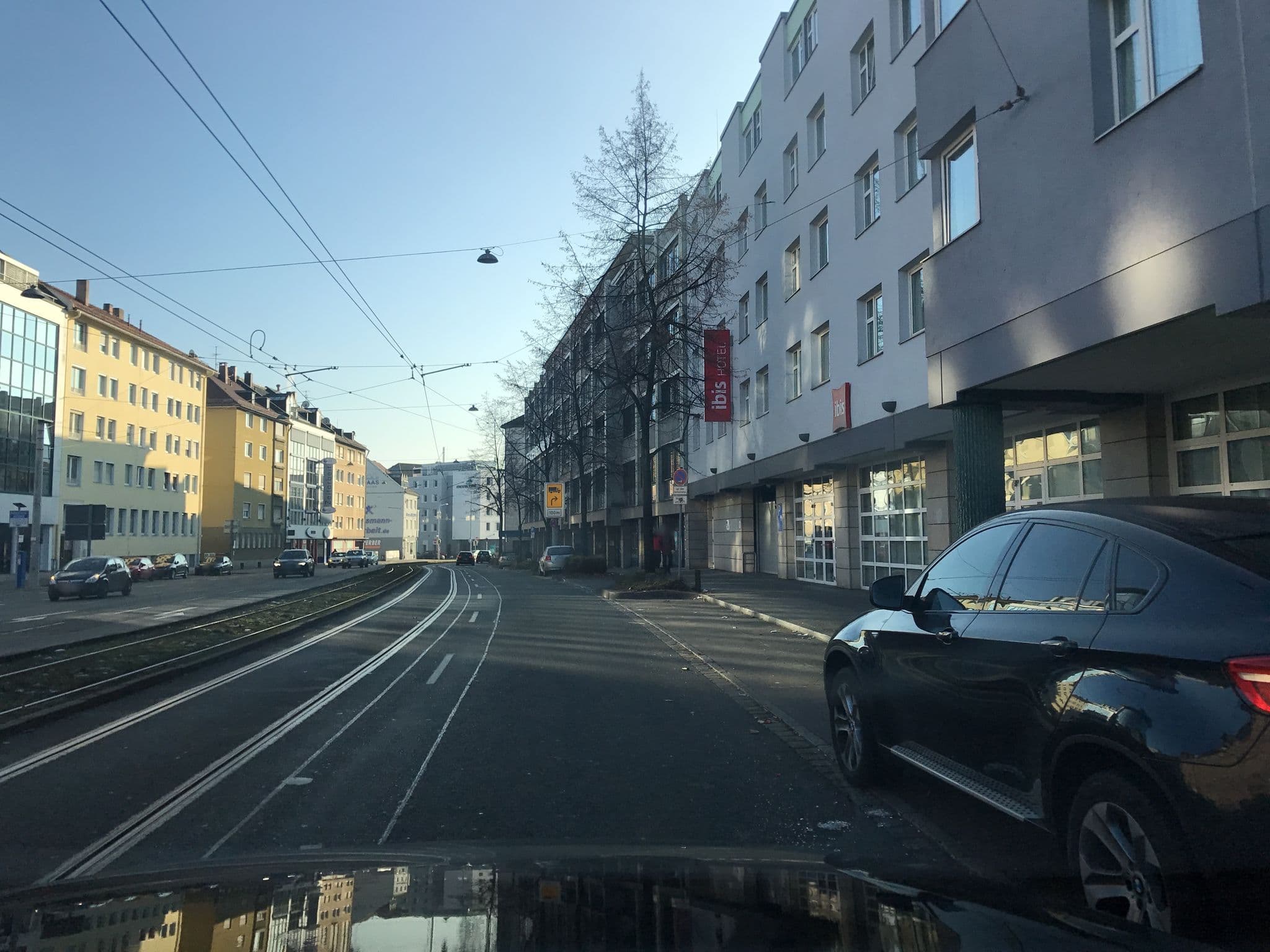 Street view near Ibis Nürnberg City am Plärrer, Nuremberg — © derzornigemarkus (CC BY-SA · Mapillary)