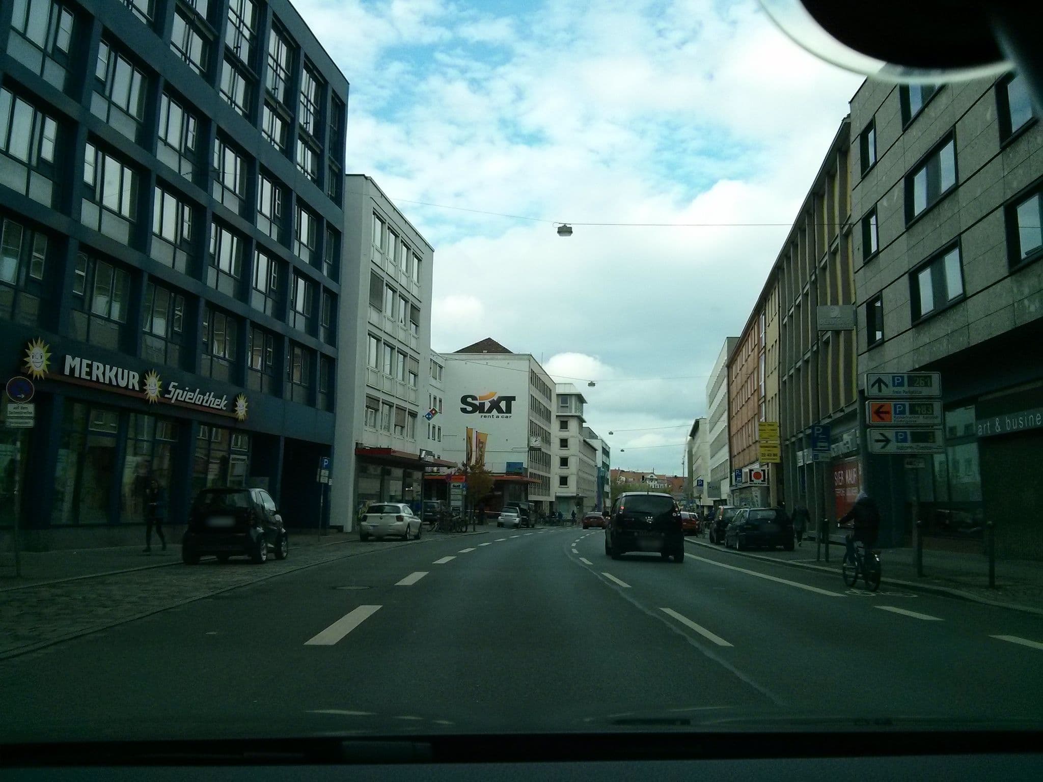 Street view near art & business Hotel, Nuremberg — © rrov1 (CC BY-SA · Mapillary)