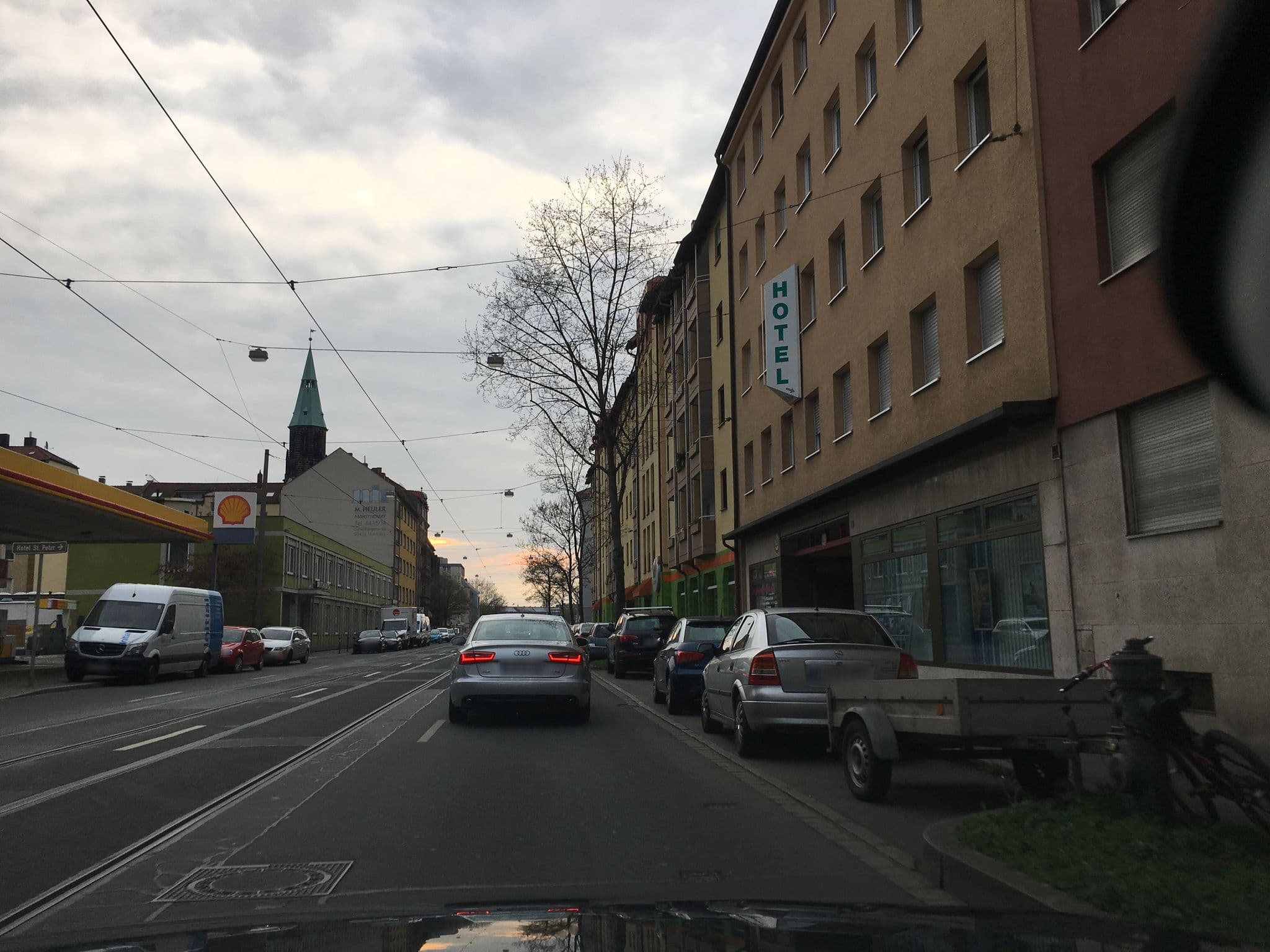 Street view near St. Peter, Nuremberg — © derzornigemarkus (CC BY-SA · Mapillary)