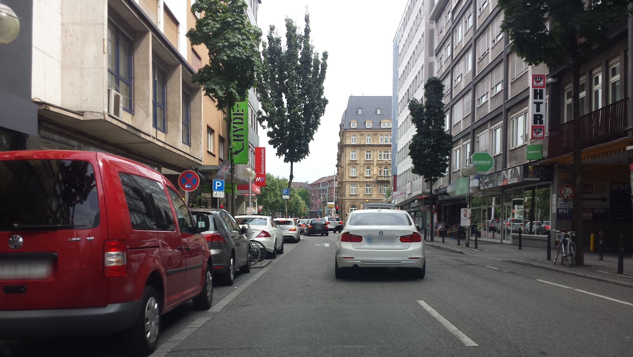 Street view near GuestHouse Mannheim, Mannheim — © wegavision (CC BY-SA · Mapillary)