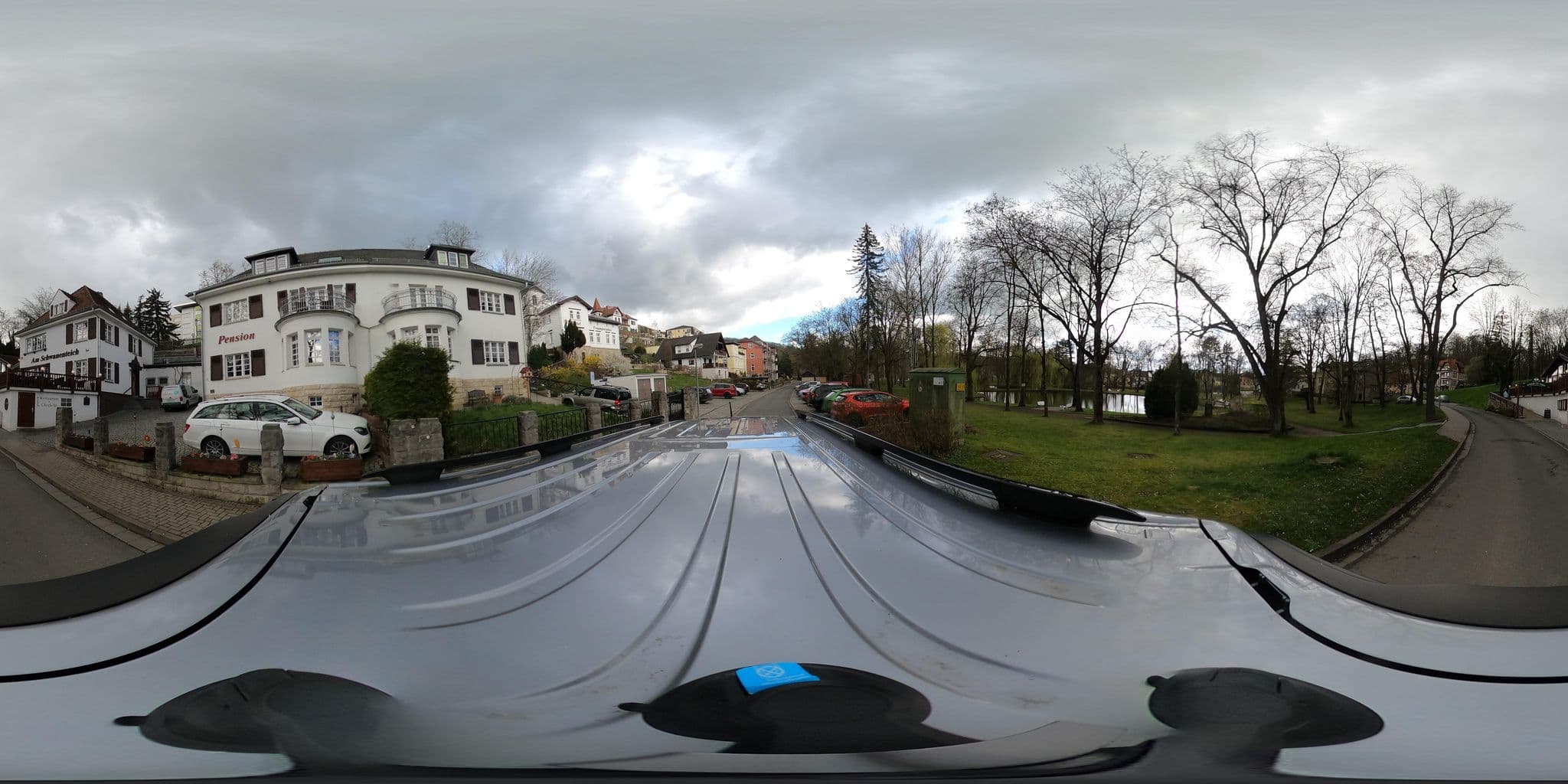 Street view near Pension Schwanenteich, Bad Sulza — © Mobilitaetswerk (CC BY-SA · Mapillary)