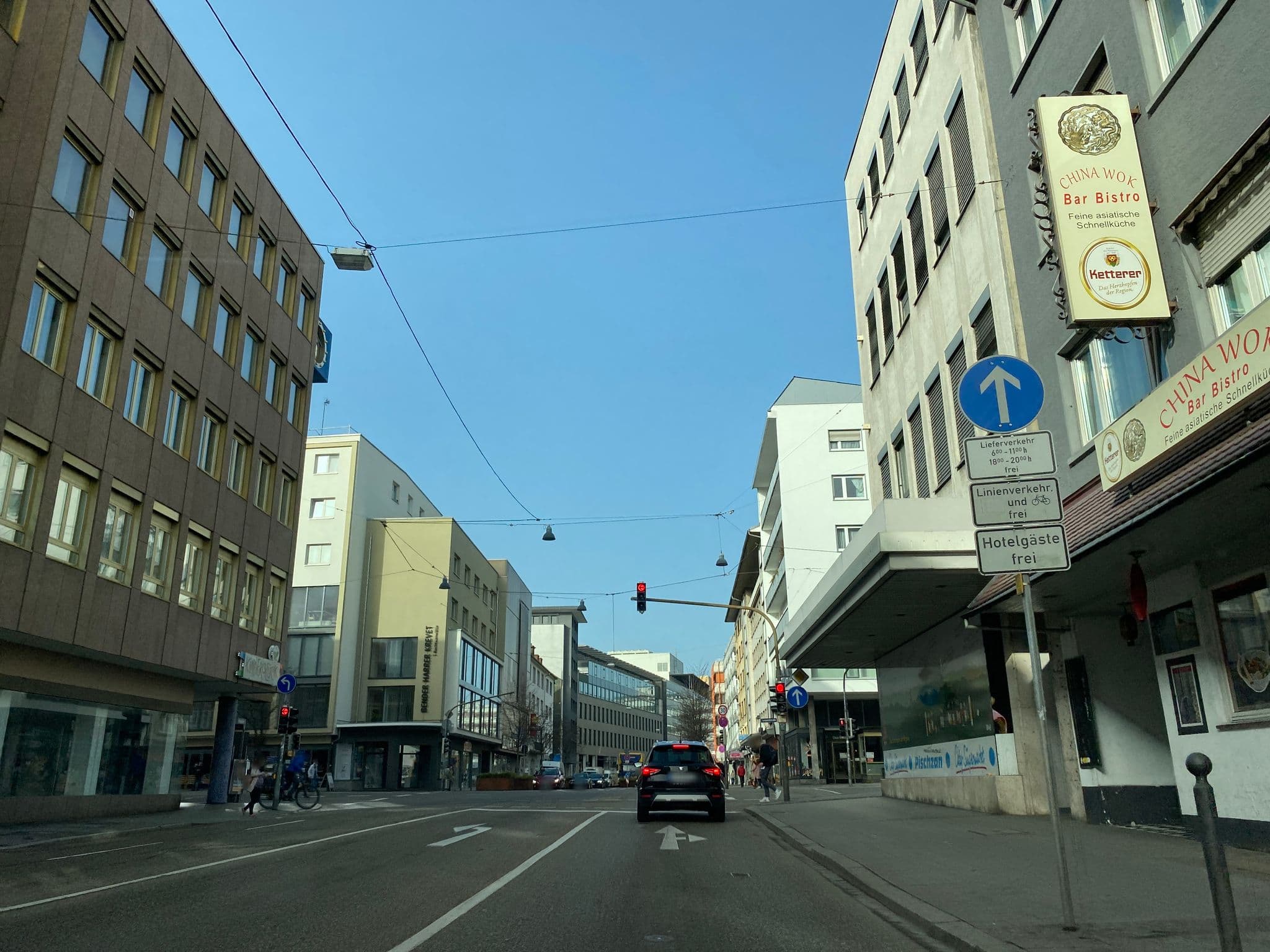 Street view near Hotel Montana, Pforzheim — © schokiss (CC BY-SA · Mapillary)