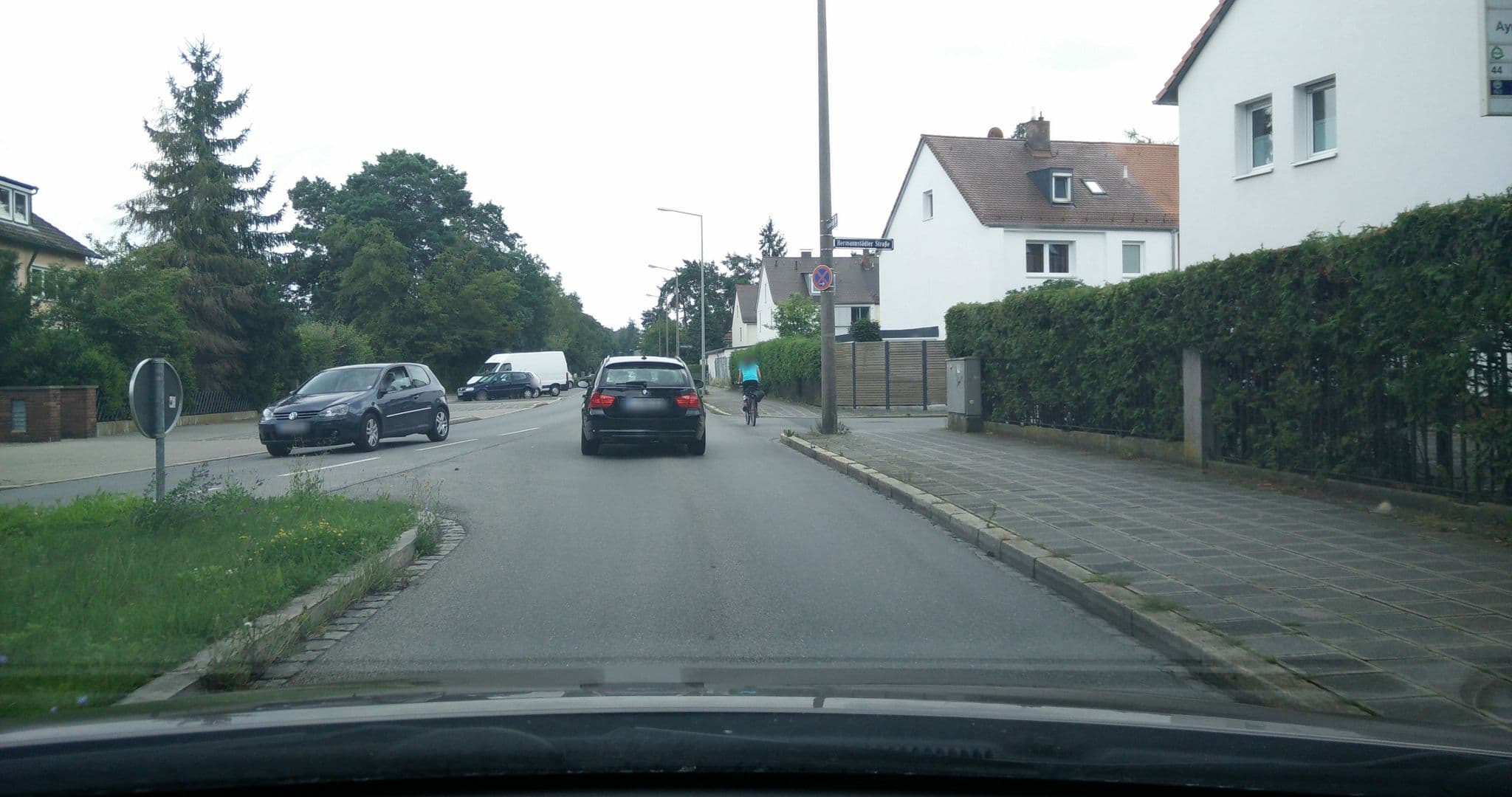 Street view near Jägerheim, Nuremberg — © gcklaus (CC BY-SA · Mapillary)