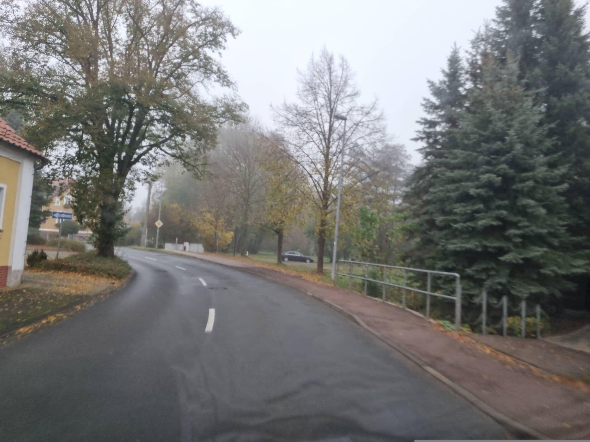 Street view near Hotel & Restaurant Hohe Mühle, Dobien — © dsmm (CC BY-SA · Mapillary)