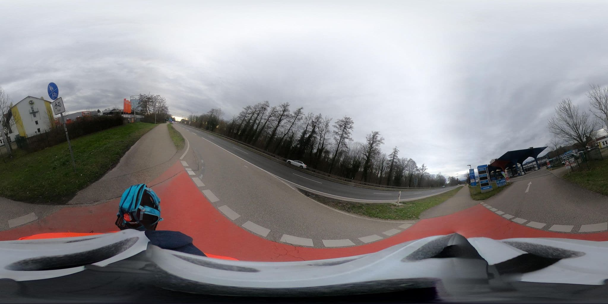 Street view near B&B Hotel Freiburg-Nord, Gundelfingen — © RicardaH (CC BY-SA · Mapillary)