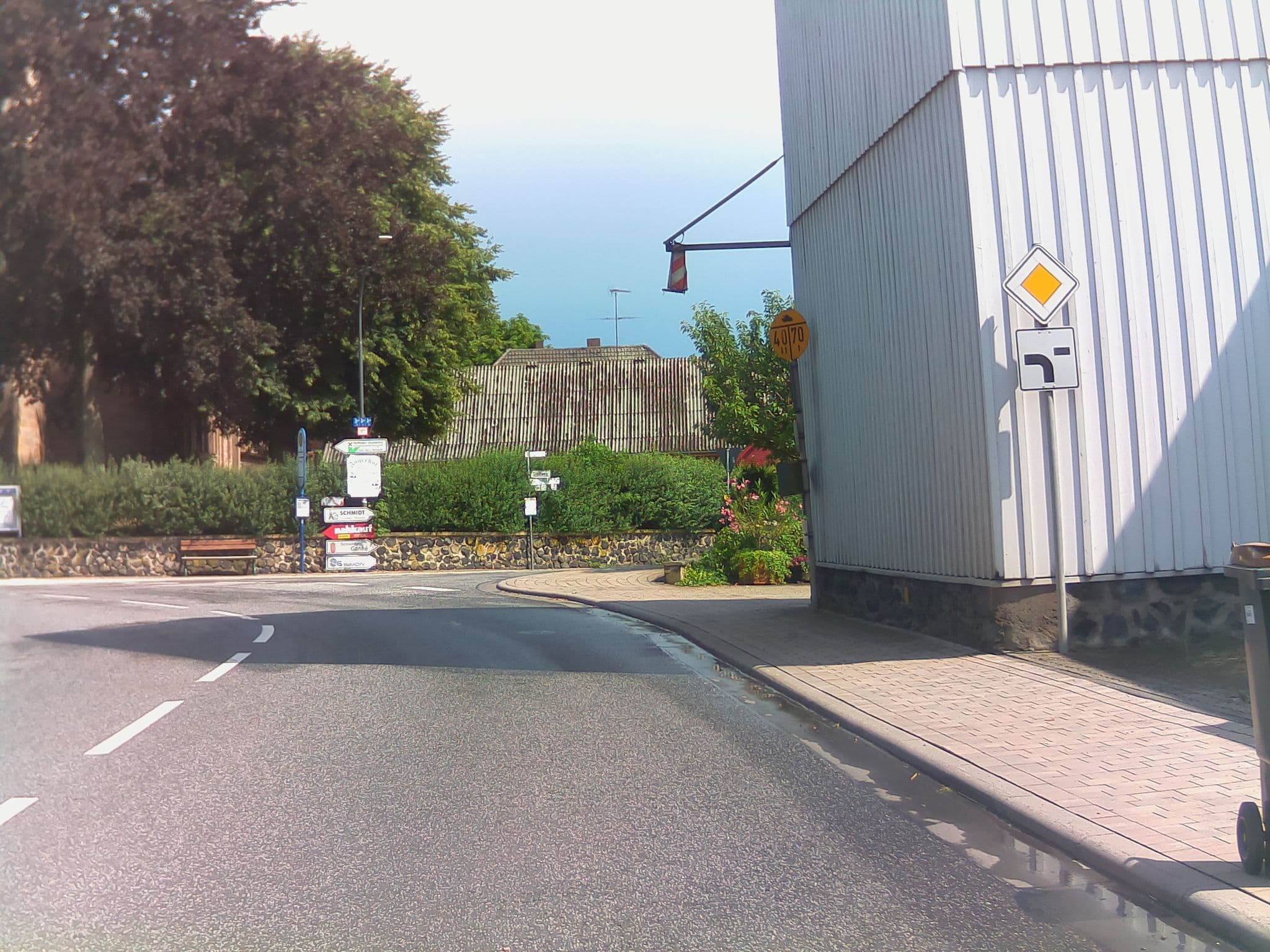 Street view near Landgasthof Zur Tenne, Lauterbach — © ramap (CC BY-SA · Mapillary)