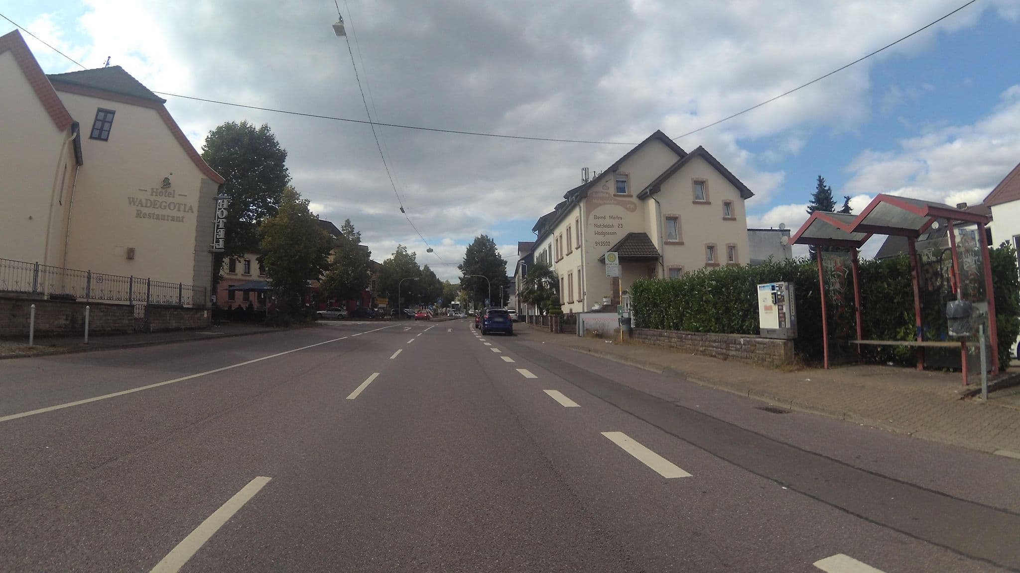 Street view near Hotel Wadegotia, Wadgassen — © teddy73 (CC BY-SA · Mapillary)