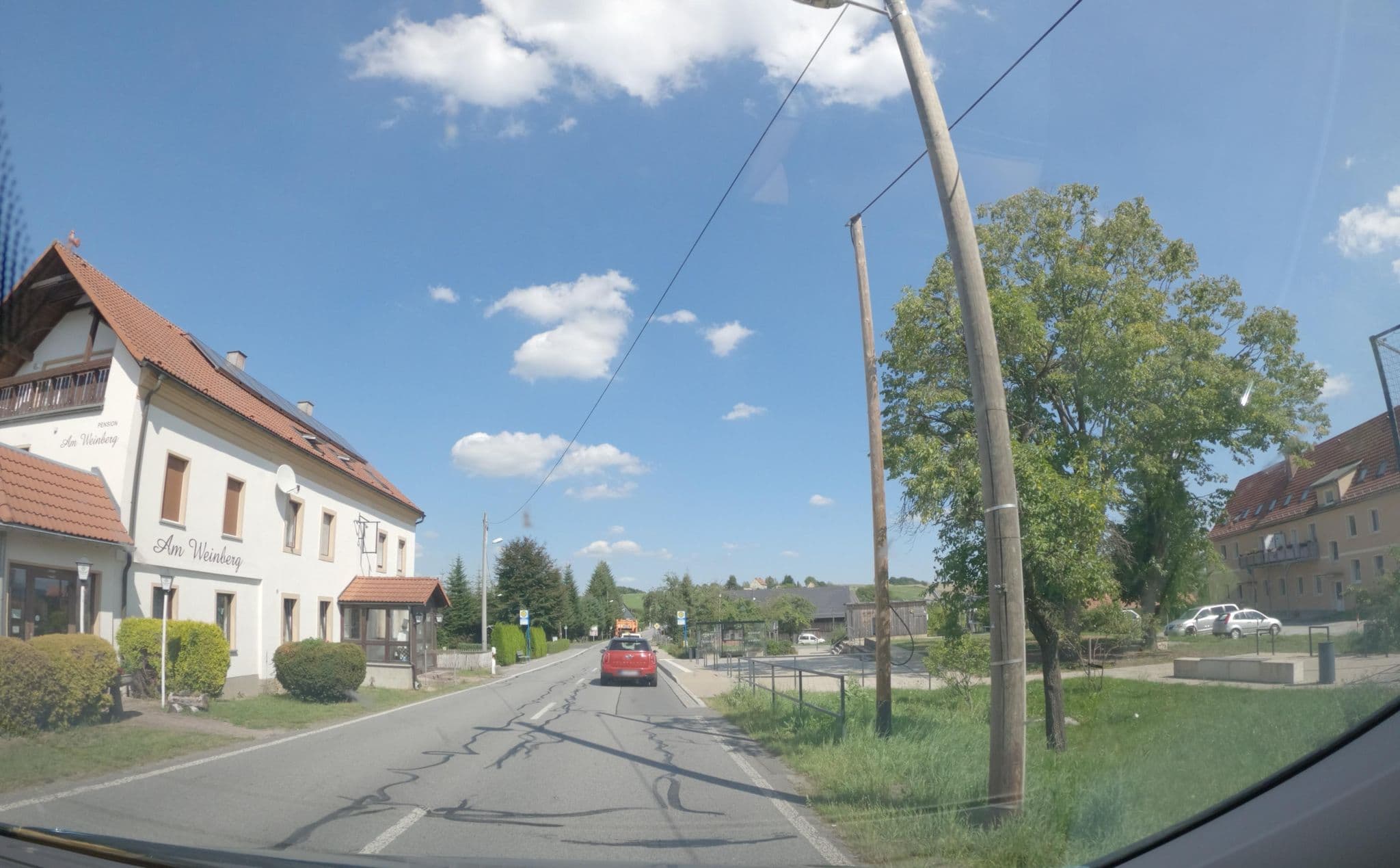 Street view near Pension "Am Weinberg", Bad Schandau — © atze02 (CC BY-SA · Mapillary)