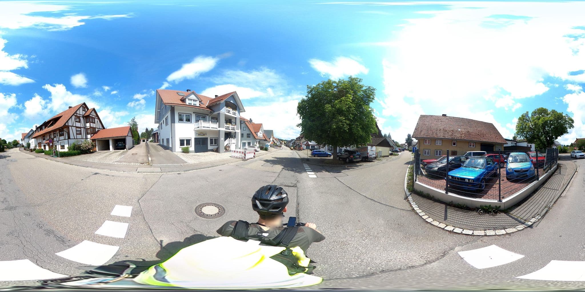 Street view near Zum Hirschen, Mönchweiler — © RadNETZ (CC BY-SA · Mapillary)