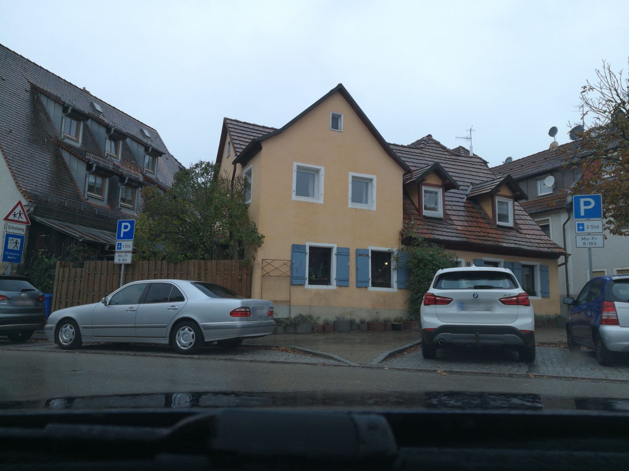 Street view near Pension Emskirchen, Emskirchen — © mike409 (CC BY-SA · Mapillary)