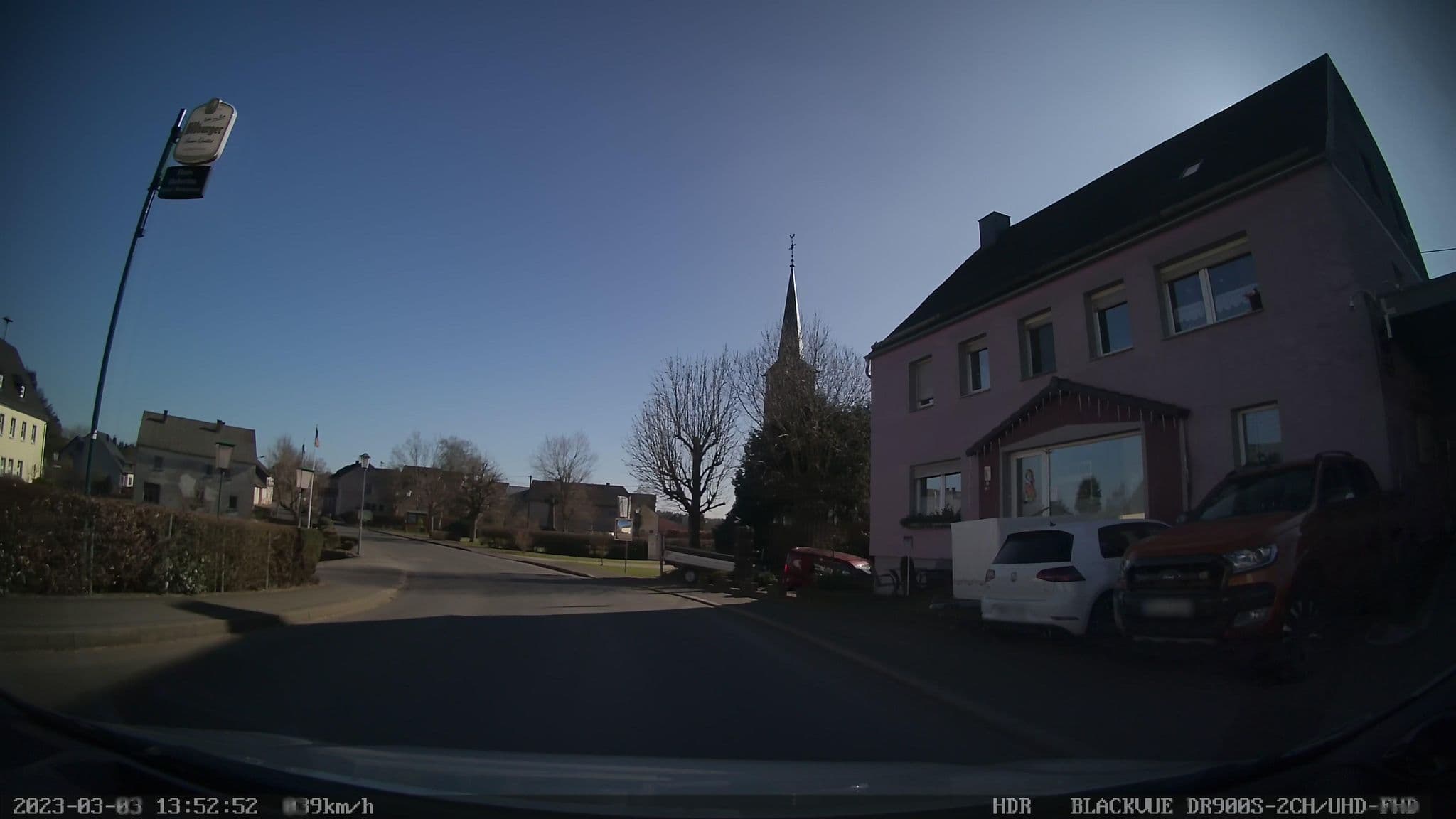 Street view near Haus Hubertus, Bleialf — © madel (CC BY-SA · Mapillary)