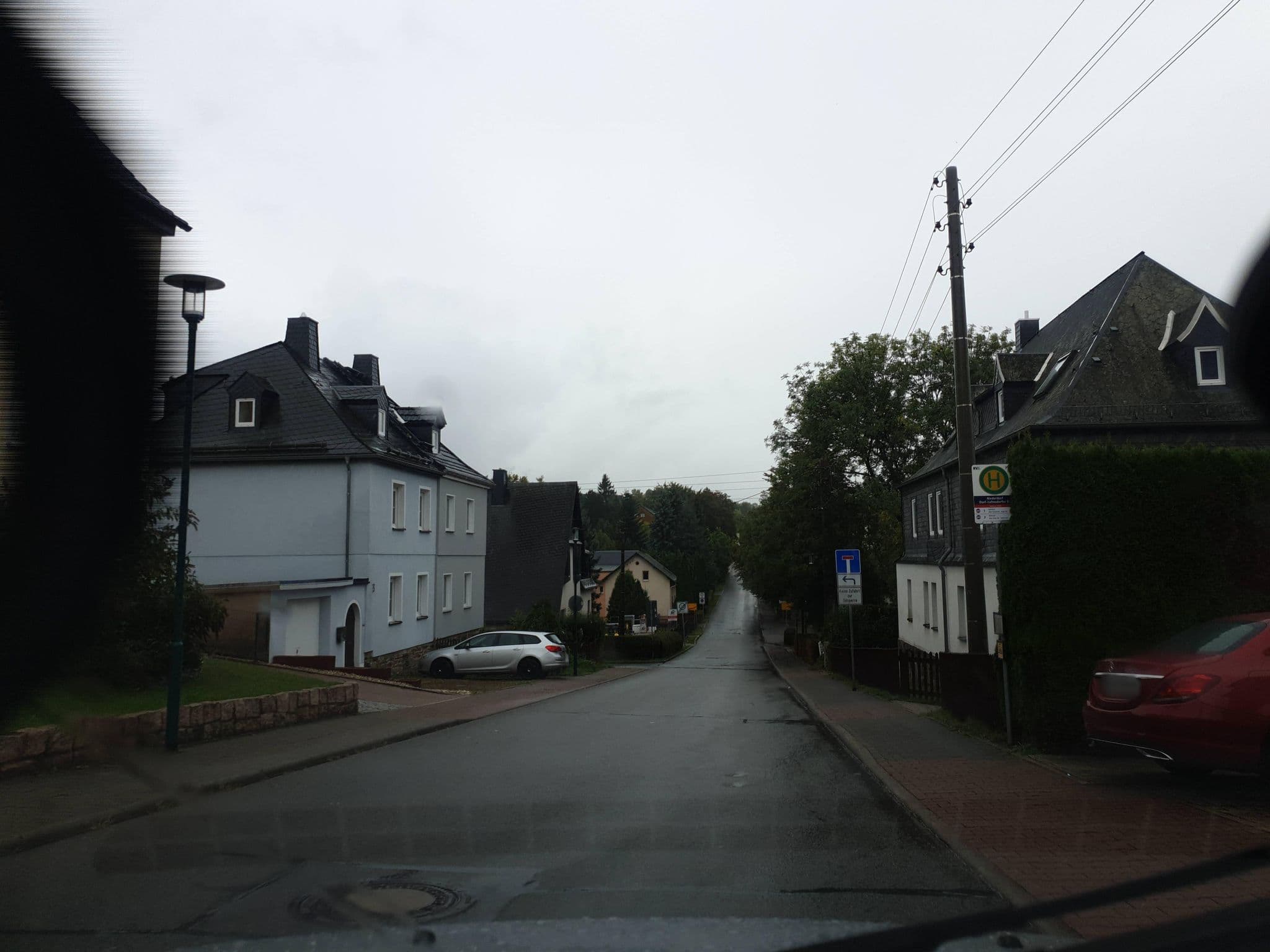 Street view near Pension Hannig, Niederdorf — © canislupus (CC BY-SA · Mapillary)