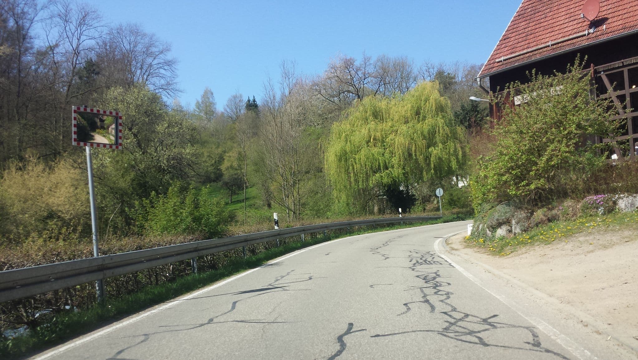 Street view near In's Scholze Heuhotel, Rimbach — © wegavision (CC BY-SA · Mapillary)