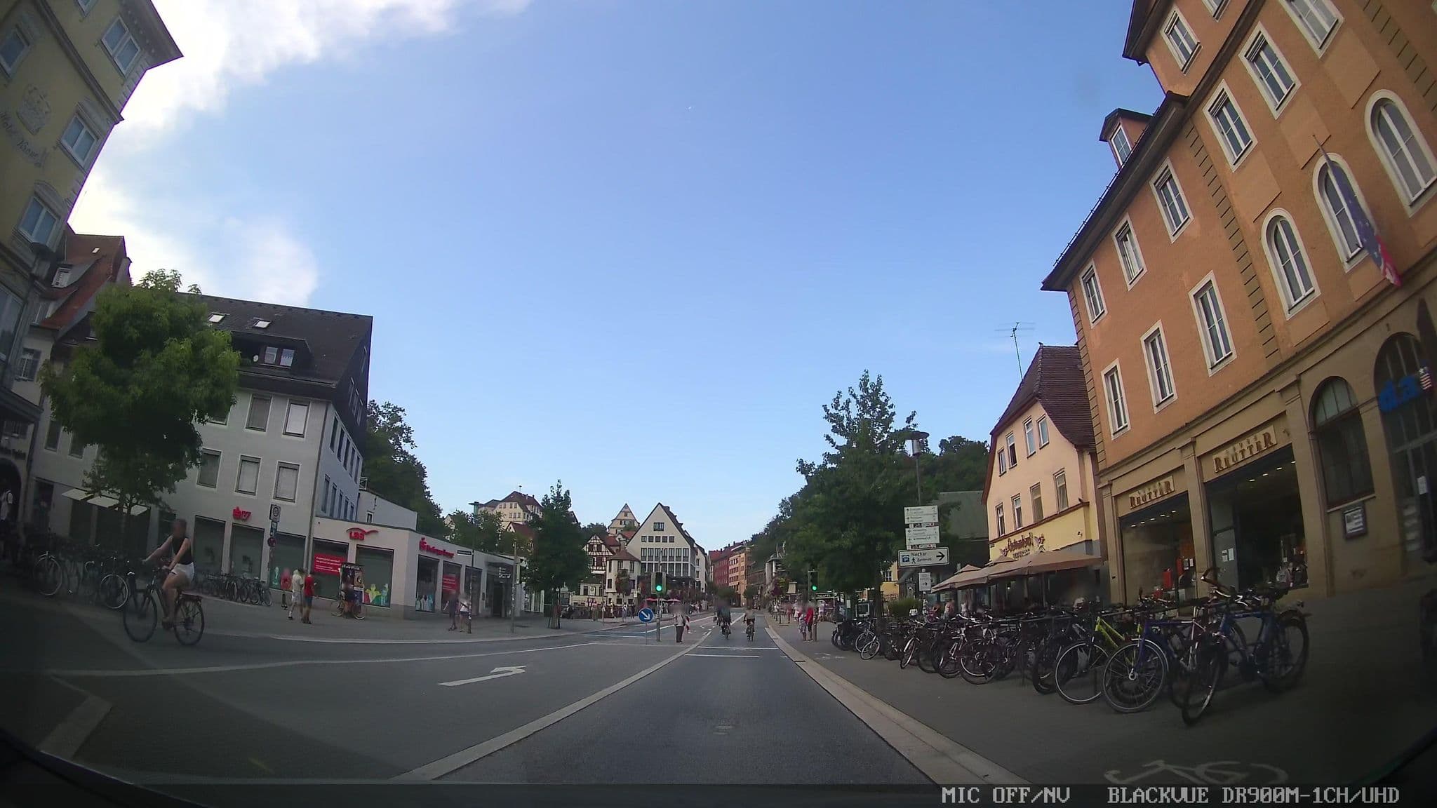 Street view near Krone, Tübingen — © chuck (CC BY-SA · Mapillary)