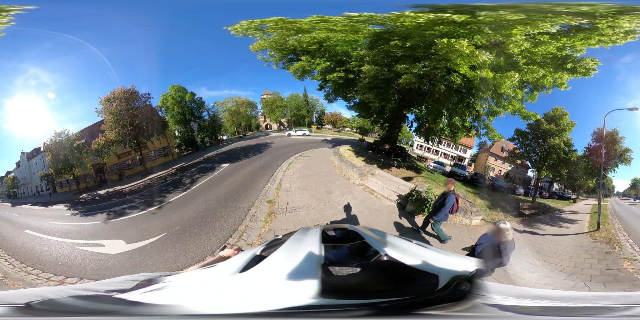 Street view near Hotel Rappen, Rothenburg ob der Tauber — © Mobilitaetswerk (CC BY-SA · Mapillary)