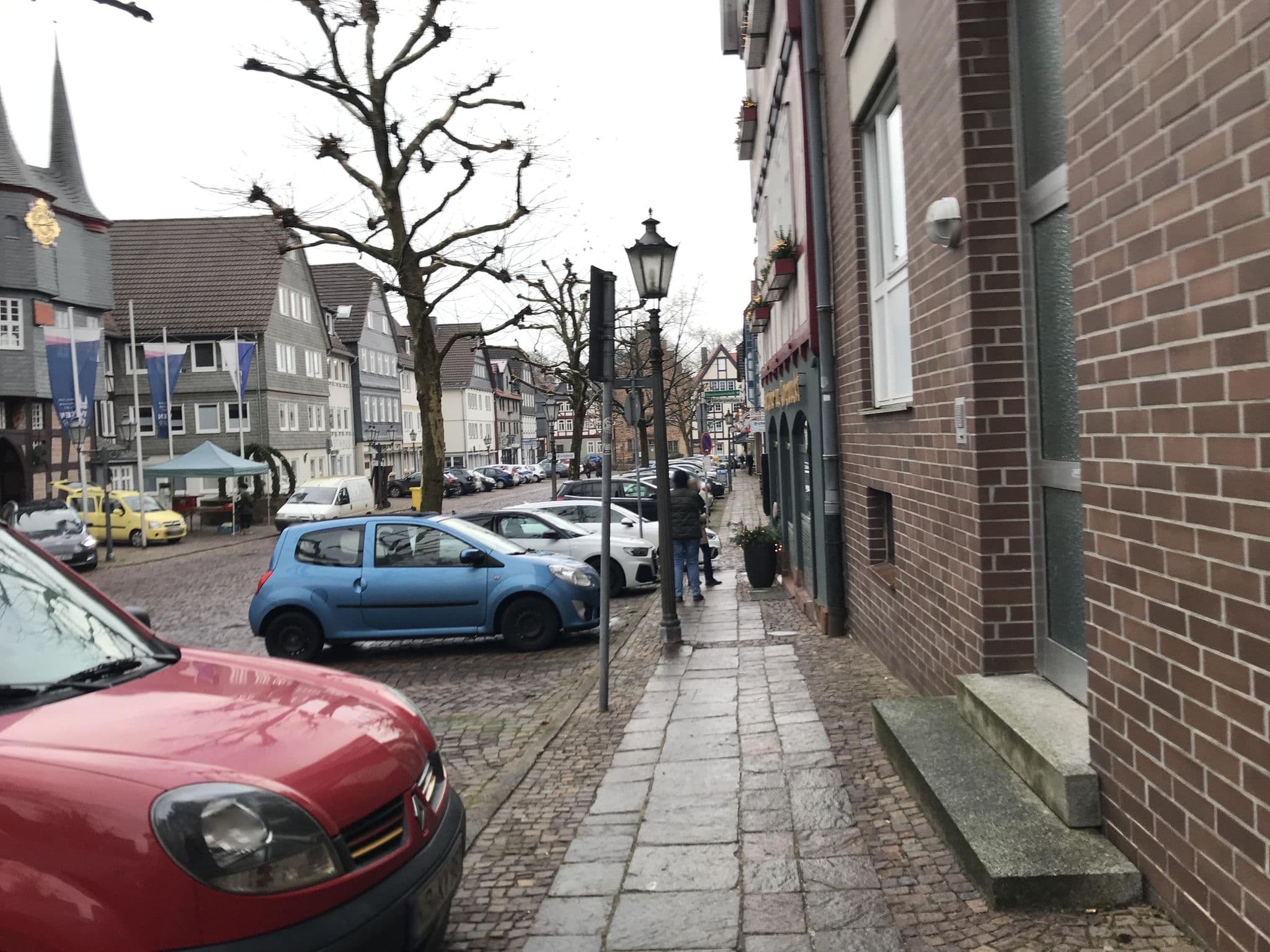 Street view near Hotel Rats-Schänke, Frankenberg — © troher15 (CC BY-SA · Mapillary)