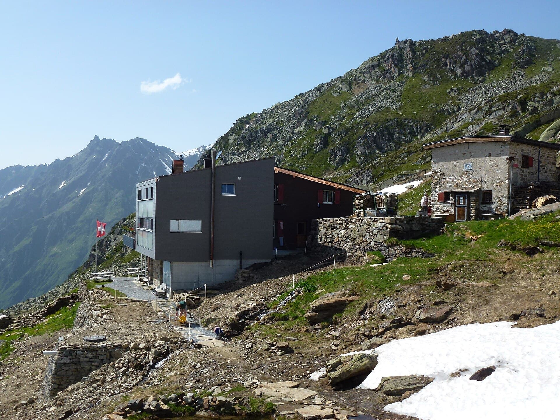 Silvrettahütte (via Wikimedia Commons, CC BY-SA 3.0)