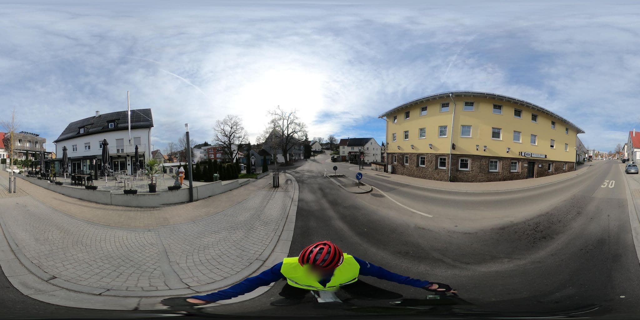Street view near Braustube Wehle, Dunningen — © RadNETZ (CC BY-SA · Mapillary)