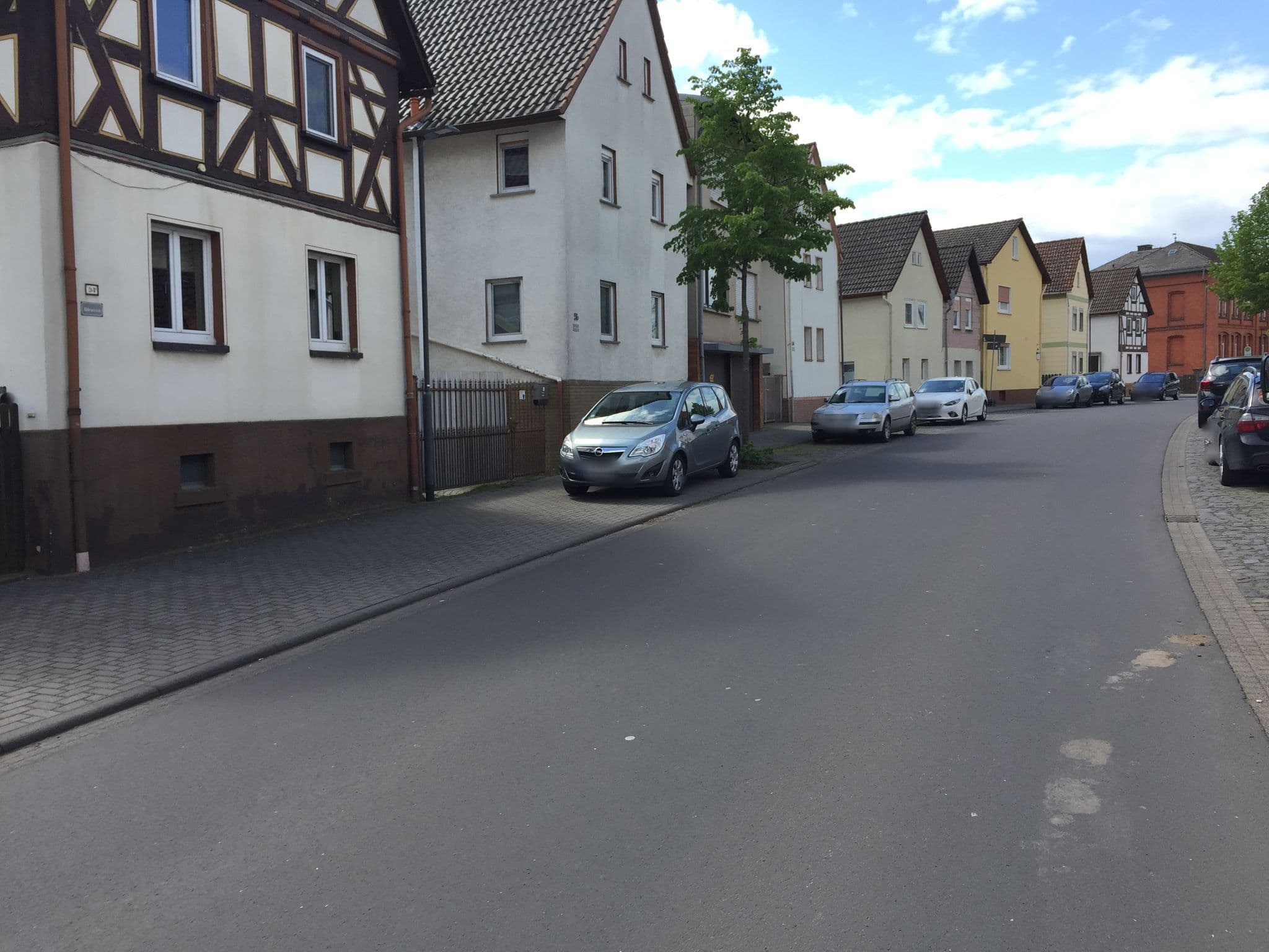 Street view near Gästehaus Keil, Grünberg — © troher15 (CC BY-SA · Mapillary)