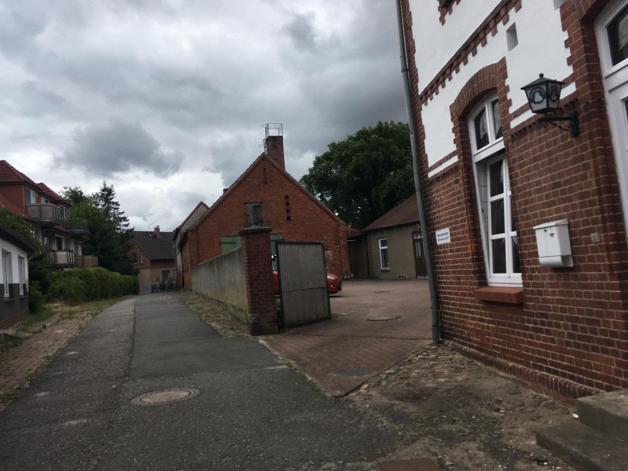 Street view near Hotel Hannover, Neu Darchau — © charlinelo (CC BY-SA · Mapillary)