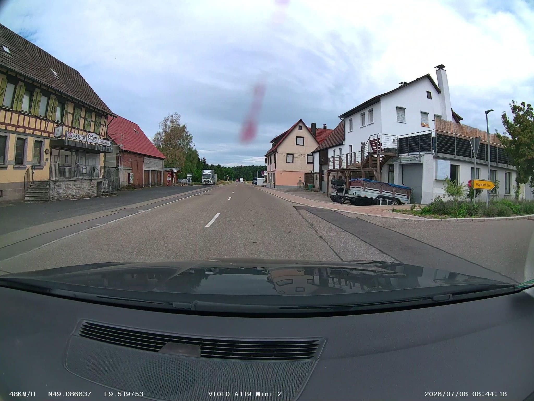 Street view near Gasthof Ochsen, Mainhardt — © soulcover (CC BY-SA · Mapillary)