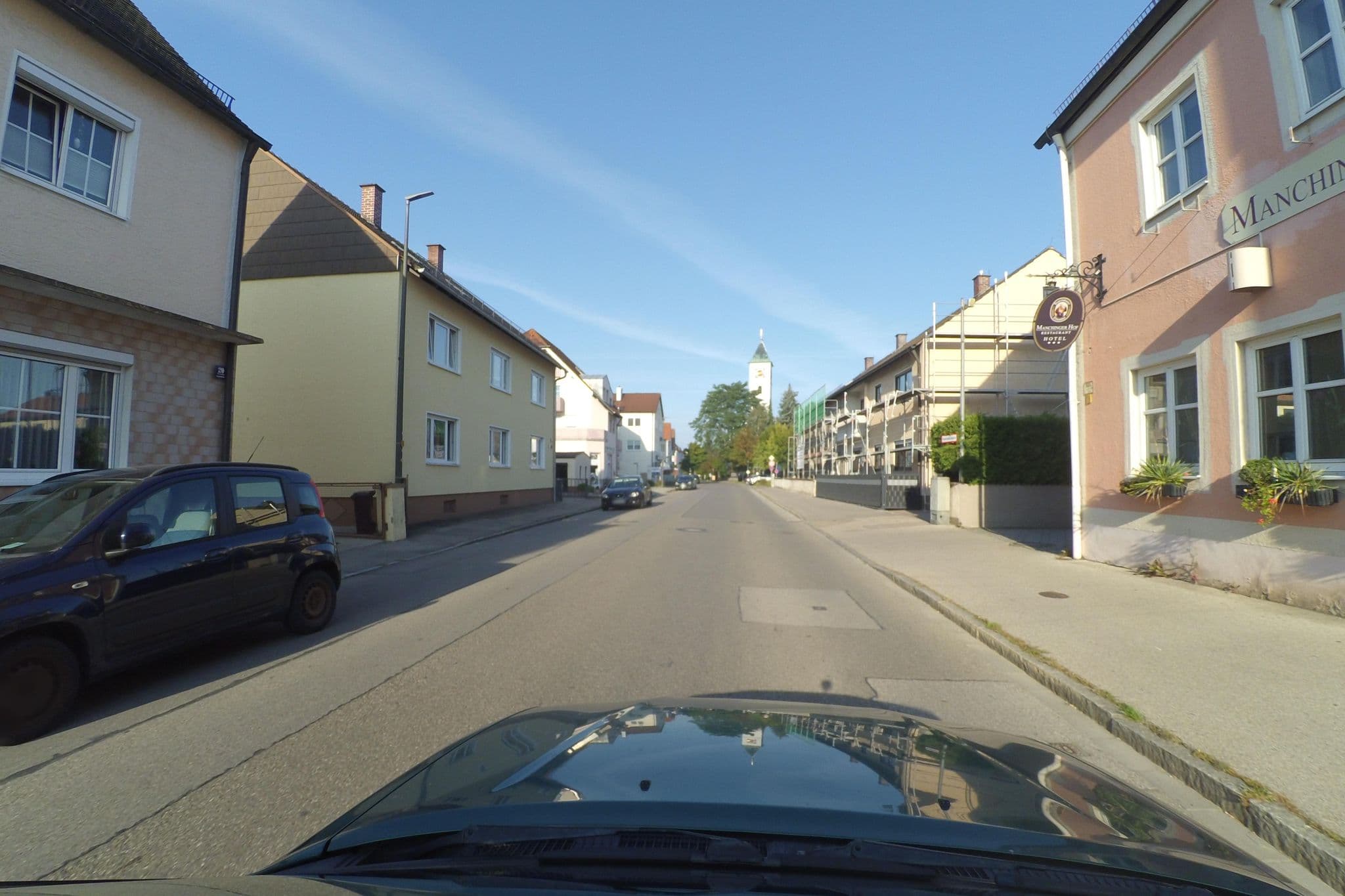 Street view near Hotel Manchinger Hof, Manching — © wegatest (CC BY-SA · Mapillary)