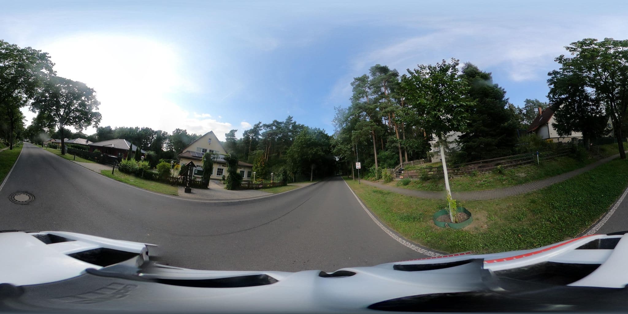 Street view near Gasthaus Kienbaum, Rehfelde — © Oderradler (CC BY-SA · Mapillary)