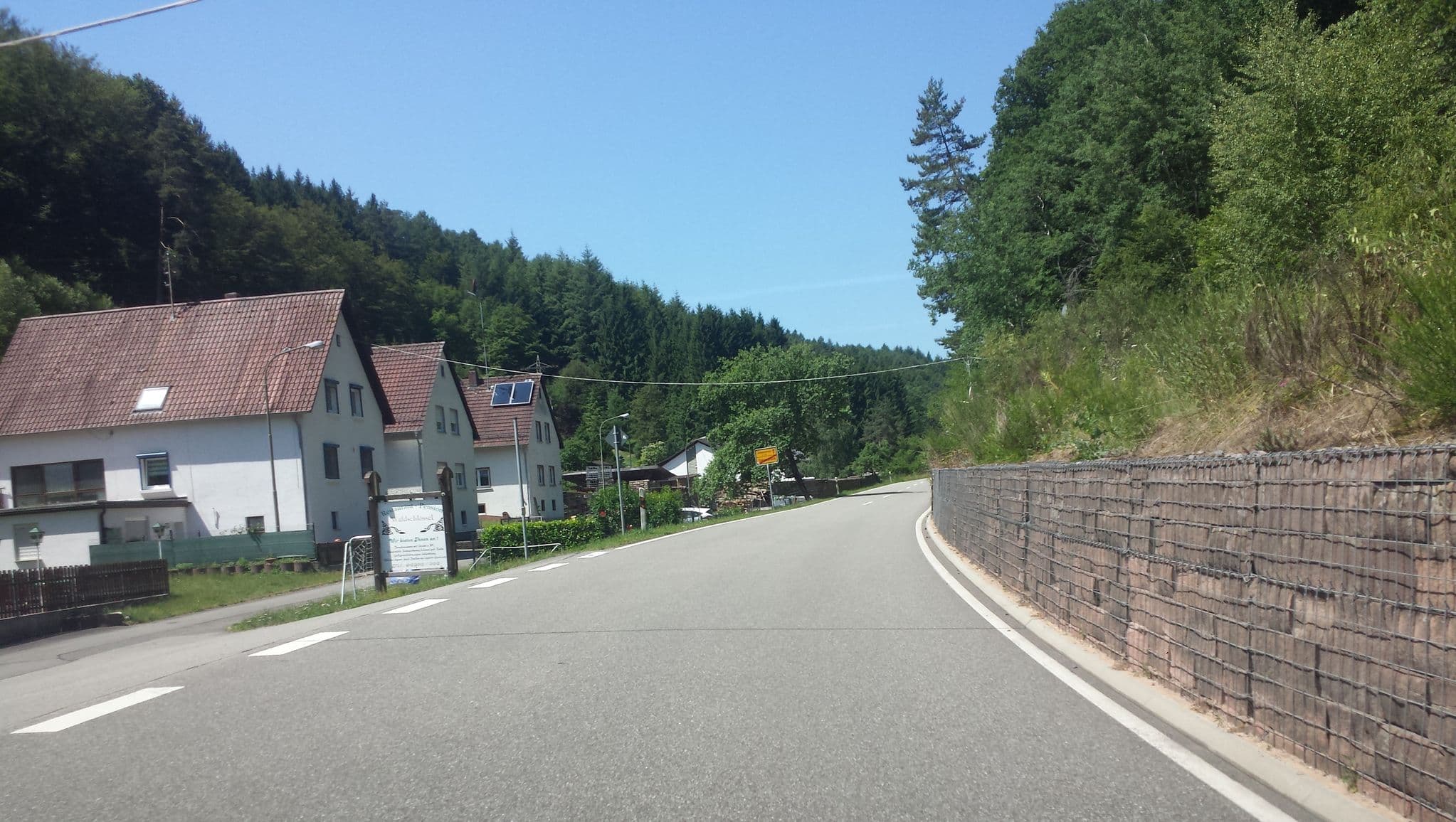 Street view near Hotel Restaurant Waldschlössel, Elmstein — © wegavision (CC BY-SA · Mapillary)