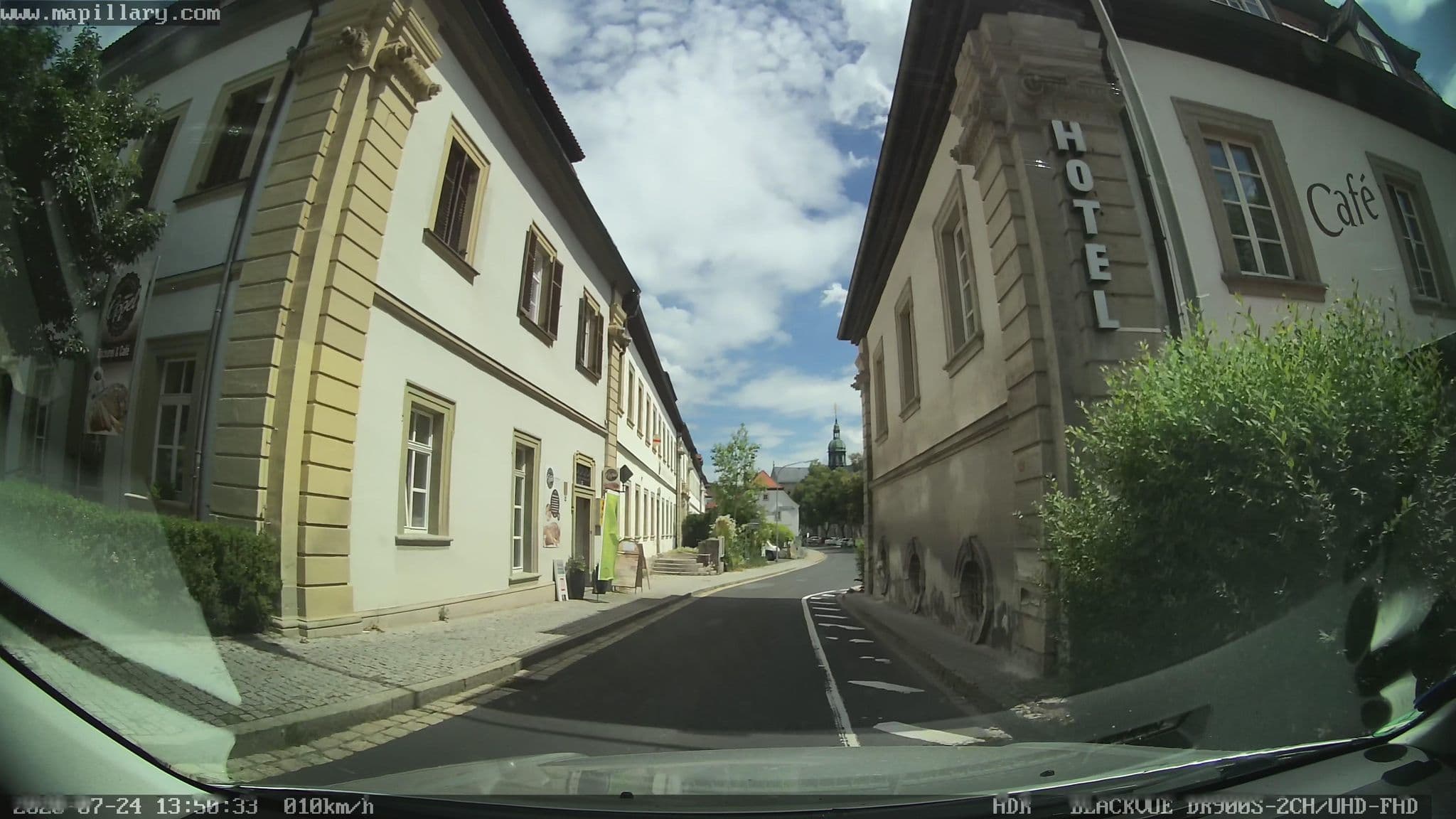 Street view near Historikhotel Klosterbräu Ebrach, Oberschwarzach — © mapcreator (CC BY-SA · Mapillary)
