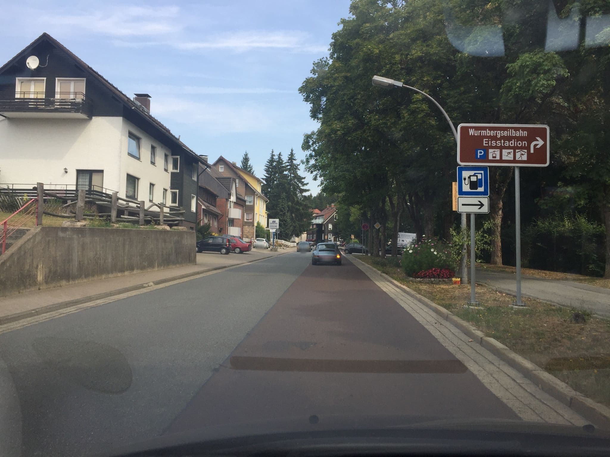 Street view near Pension Meyer, Braunlage