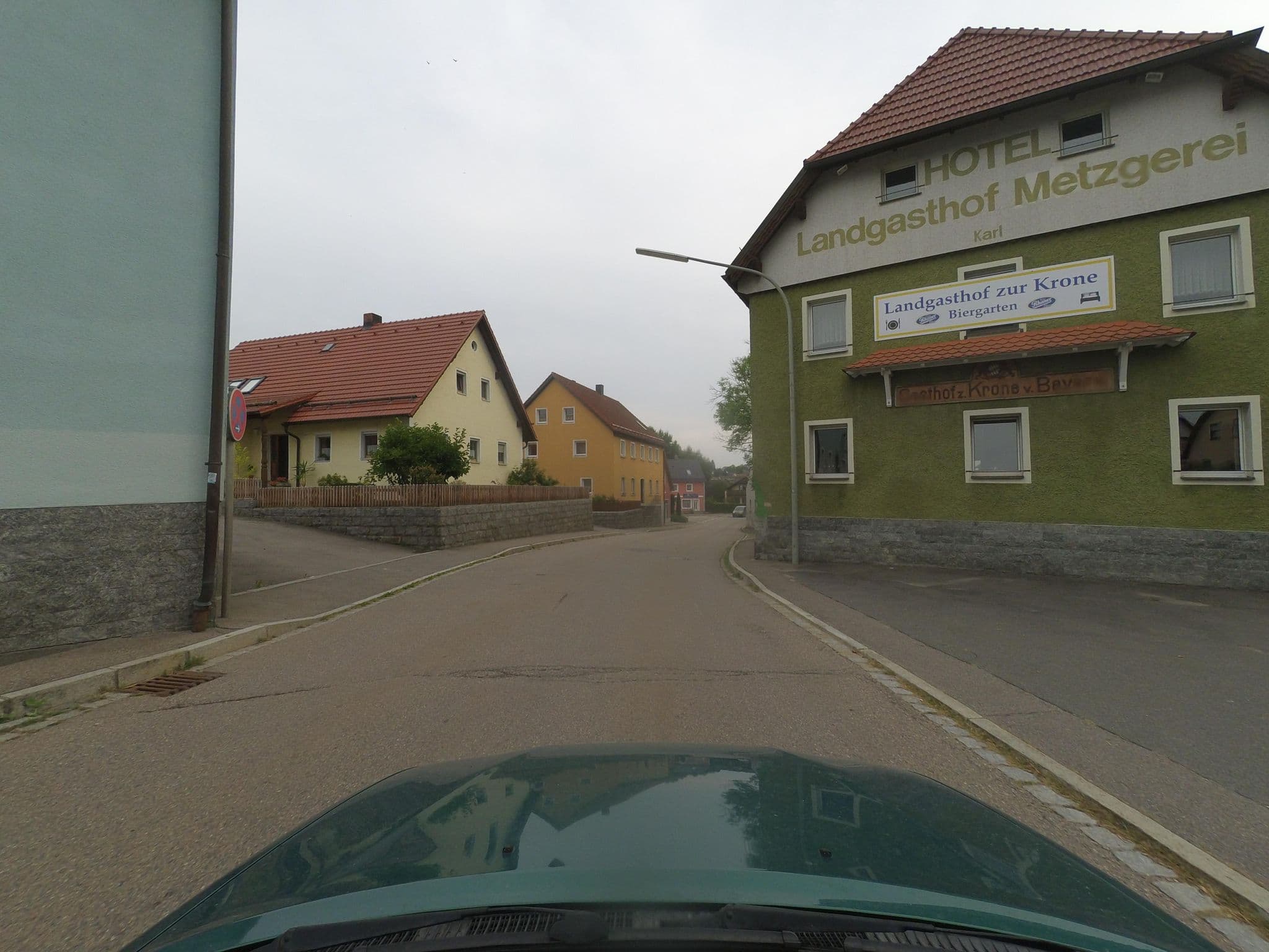 Street view near Landgasthof Zur Krone von Bayern, Eslarn — © wegavision (CC BY-SA · Mapillary)