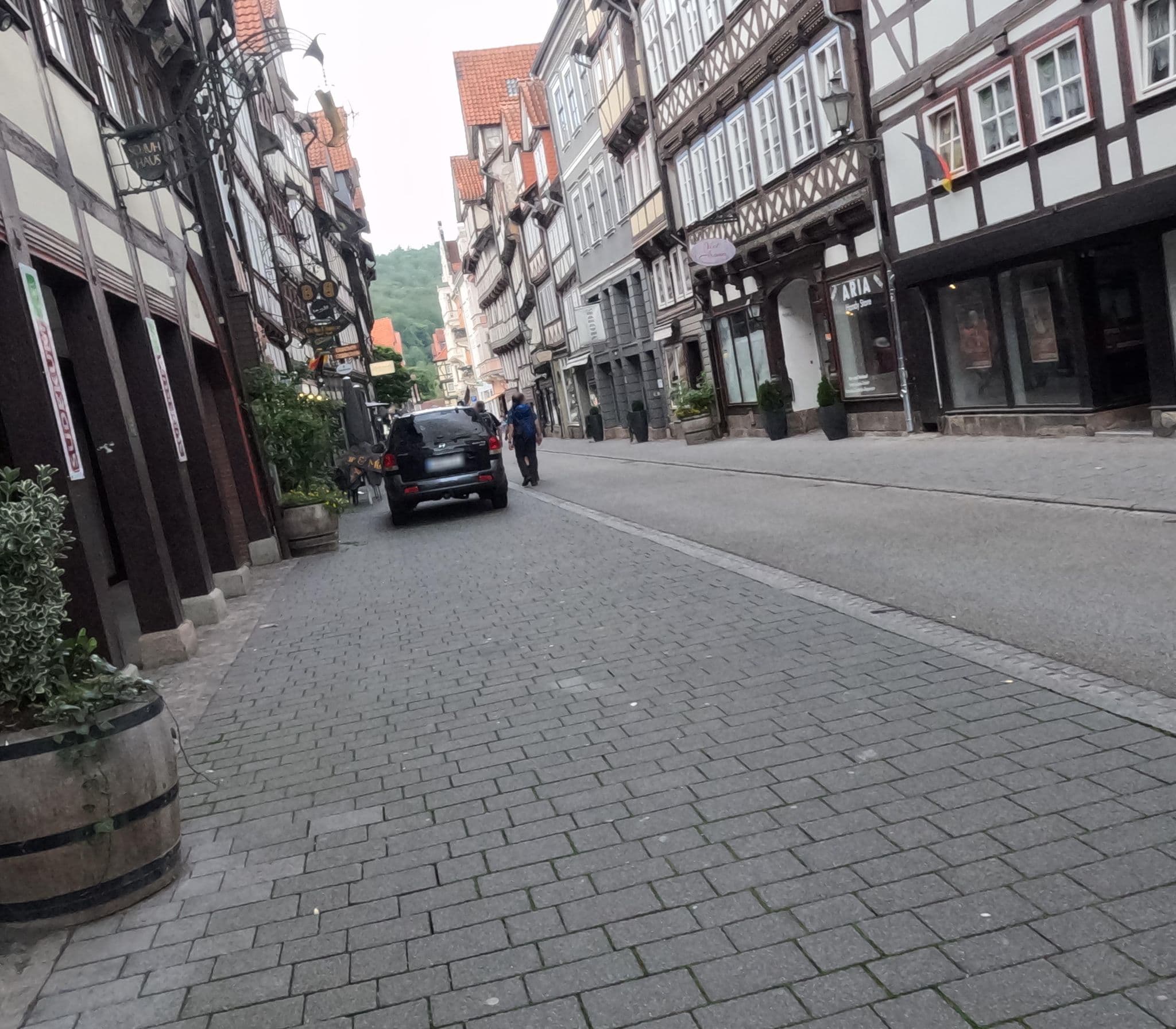 Street view near Hotel Schlosschänke, Hannoversch Münden — © chuck (CC BY-SA · Mapillary)