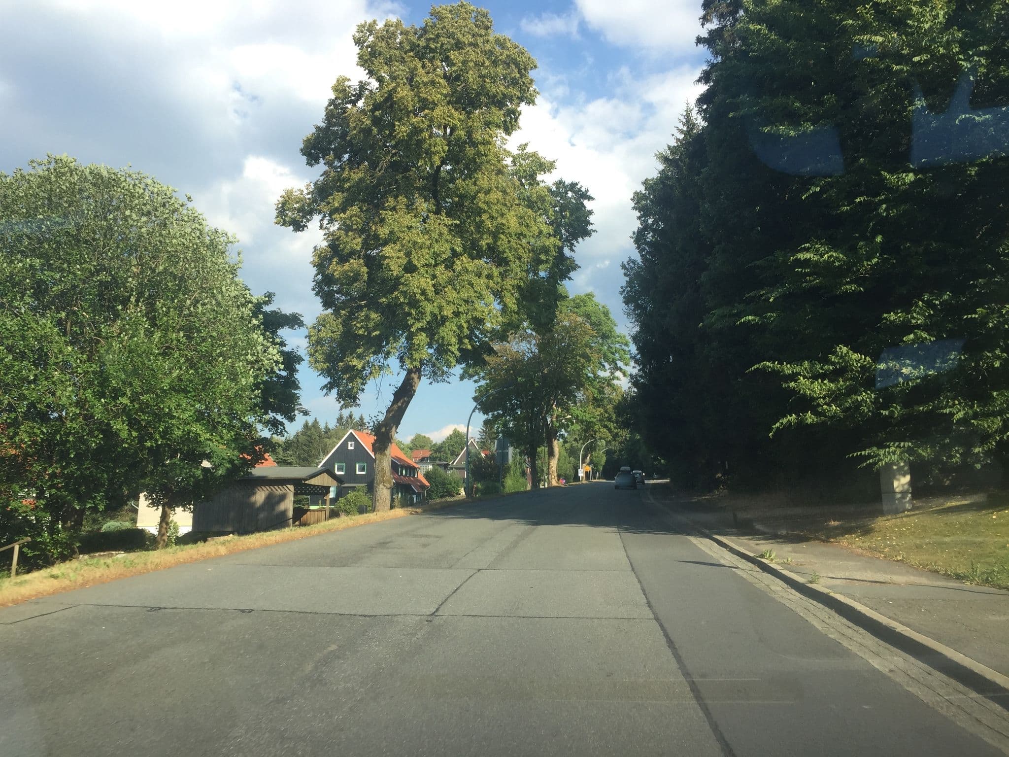 Street view near Villa Brockenhexe, Braunlage