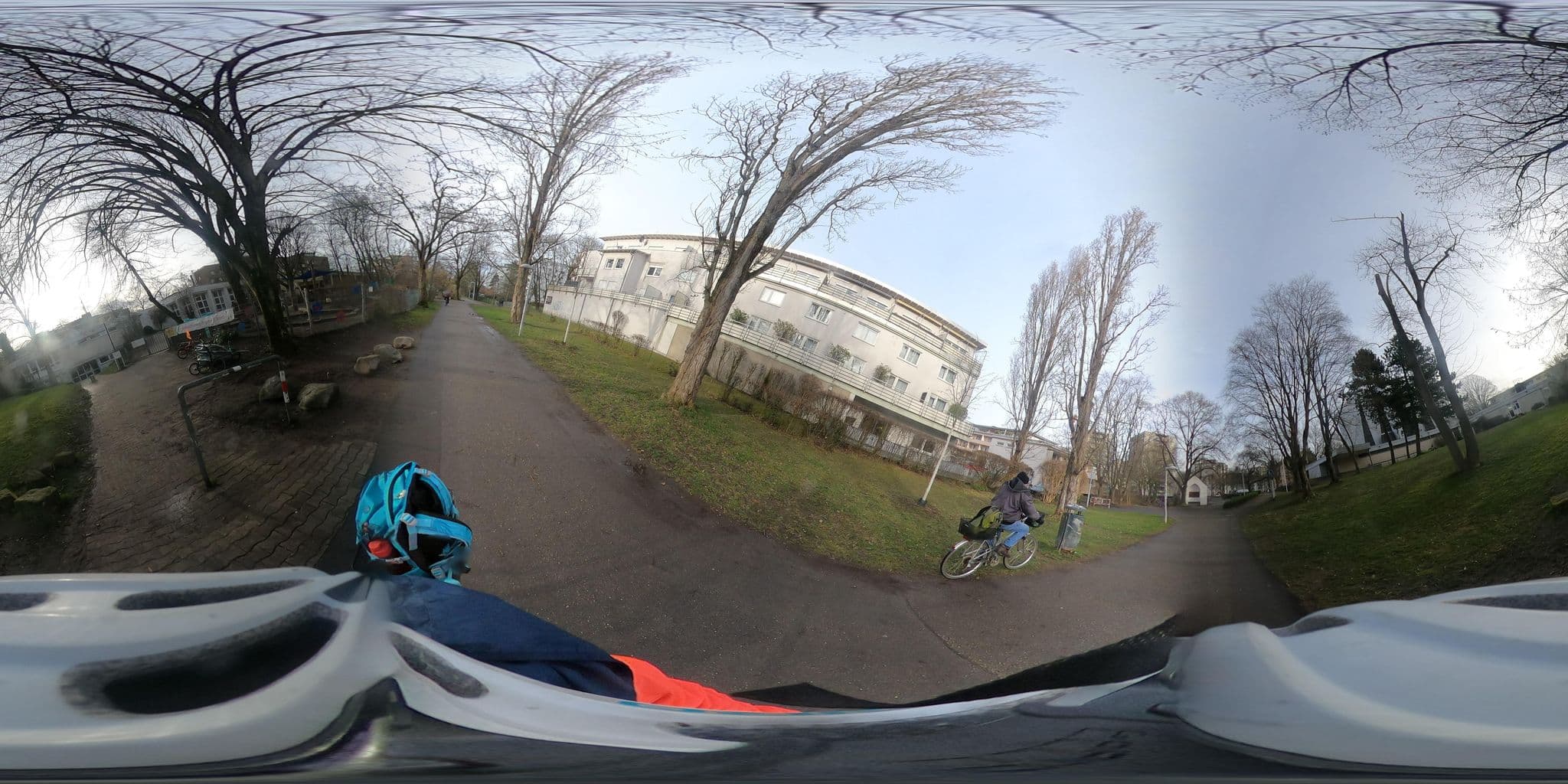 Street view near viavelo hotel, Freiburg — © RicardaH (CC BY-SA · Mapillary)