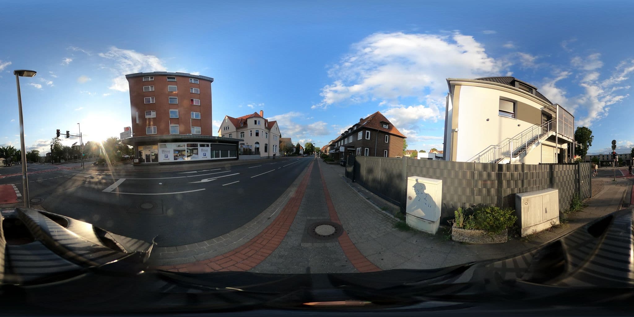 Street view near Hotel Mecklenheide, Hainholz — © Nortix (CC BY-SA · Mapillary)