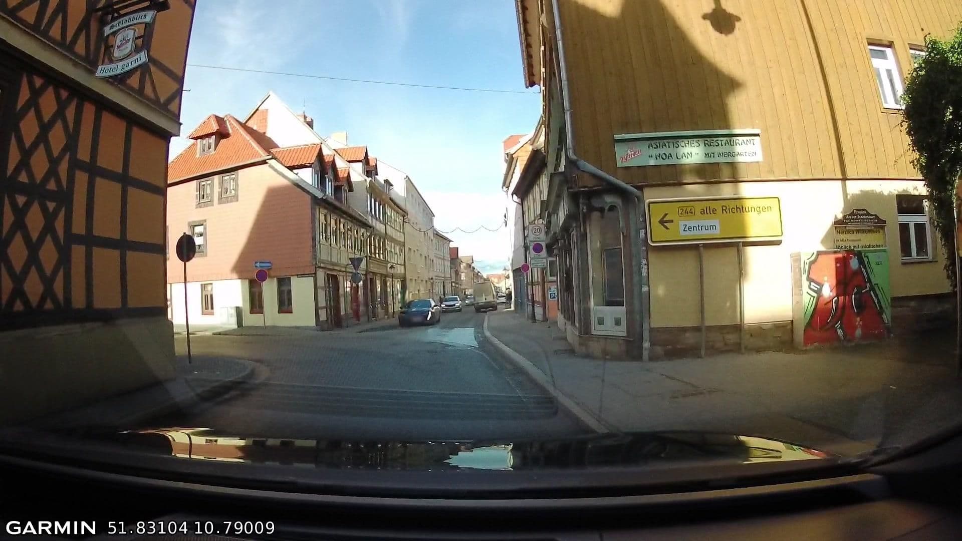 Street view near Pension an der Stadtmauer, Wernigerode — © Schaltkreis (CC BY-SA · Mapillary)