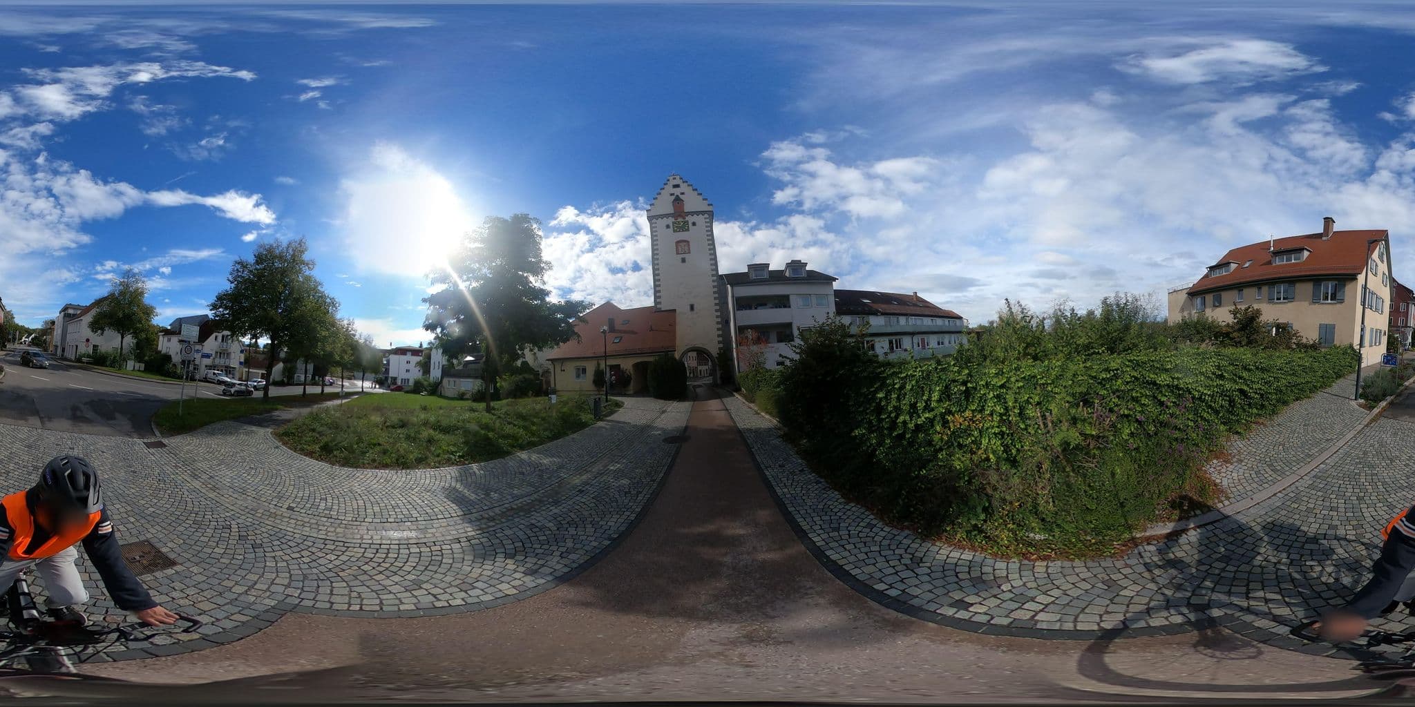 Street view near Gästehaus Rössle, Bad Waldsee — © RadNETZ (CC BY-SA · Mapillary)