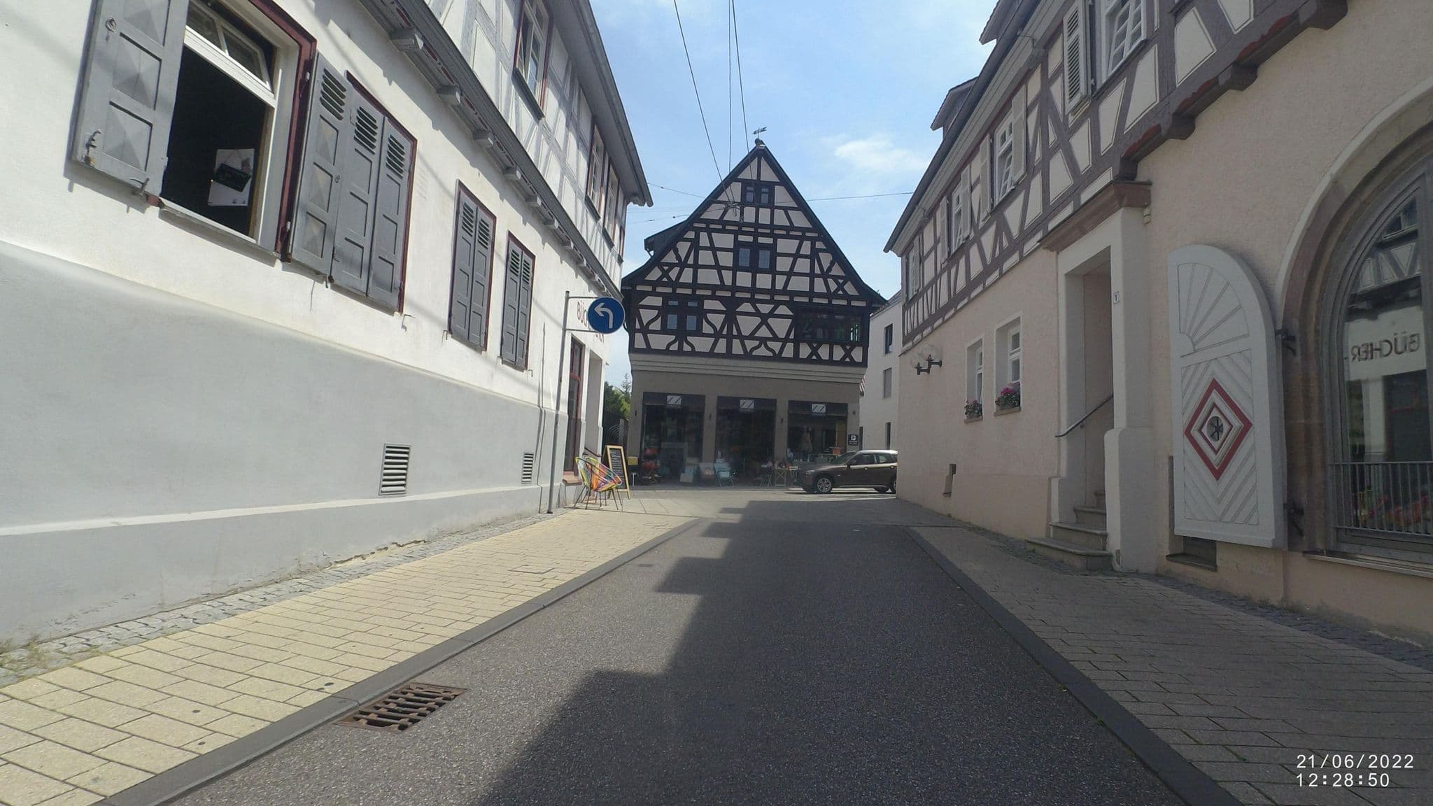 Street view near Hotel Zum Hirschen, Fellbach — © VIA_CH (CC BY-SA · Mapillary)