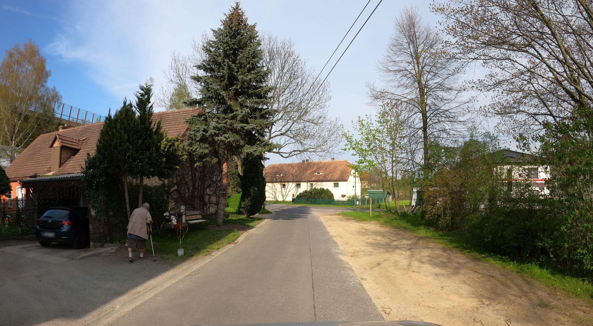 Street view near Ferienwohnung Familie Fohl, Kodersdorf — © masterofnoroad (CC BY-SA · Mapillary)