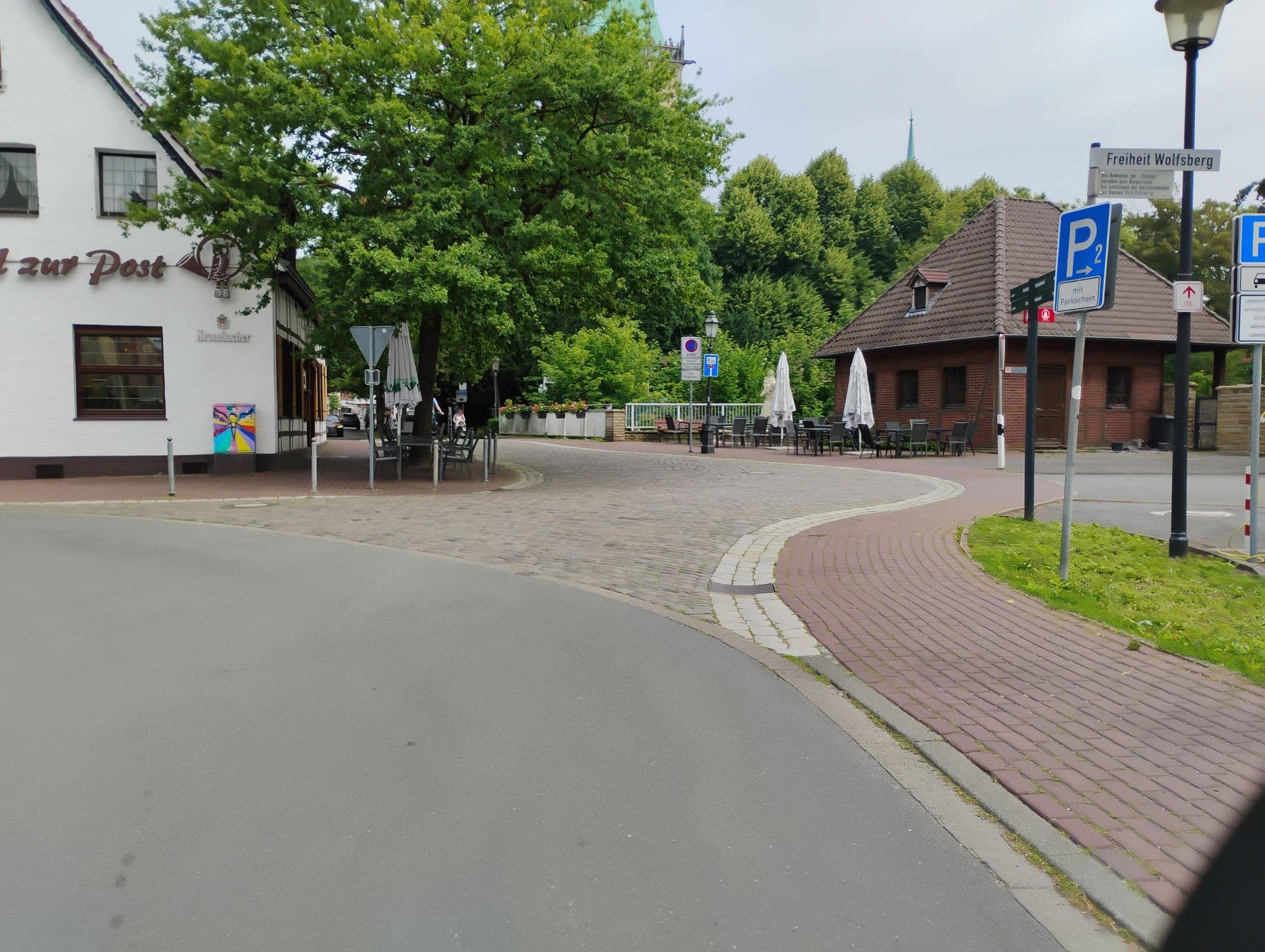 Street view near Hotel zur Post, Lüdinghausen — © chateaureblaus (CC BY-SA · Mapillary)