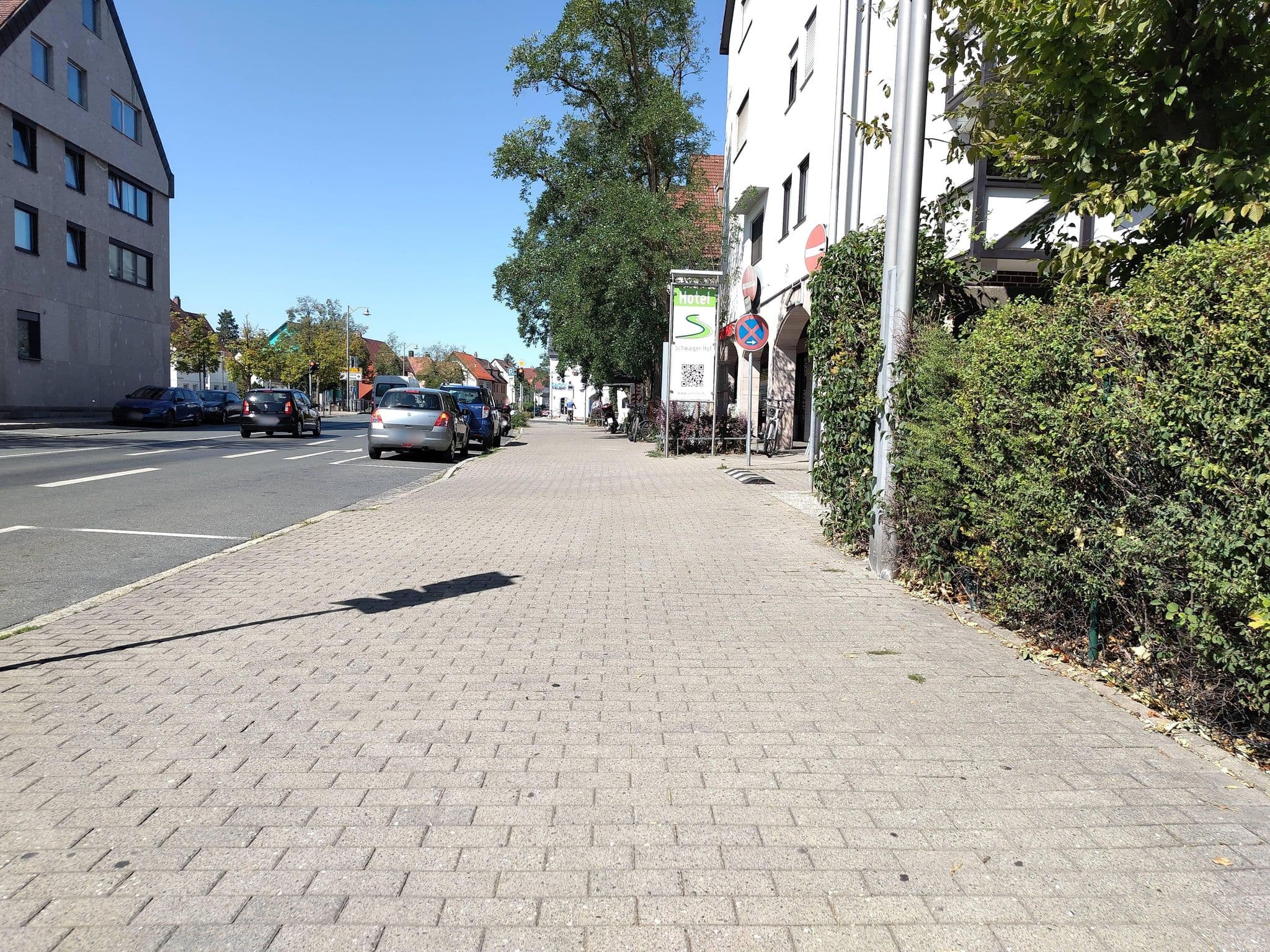 Street view near Schwaiger Hof, Schwaig — © HaraldBk (CC BY-SA · Mapillary)