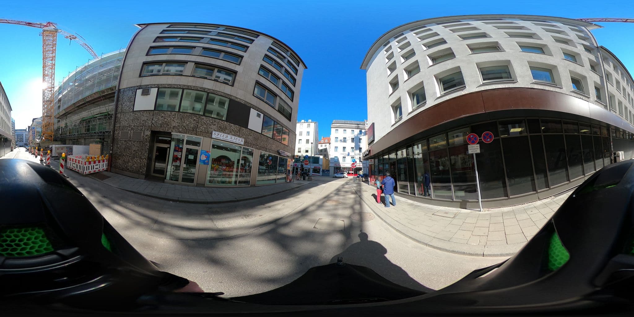 Street view near Hotel Eder, Munich