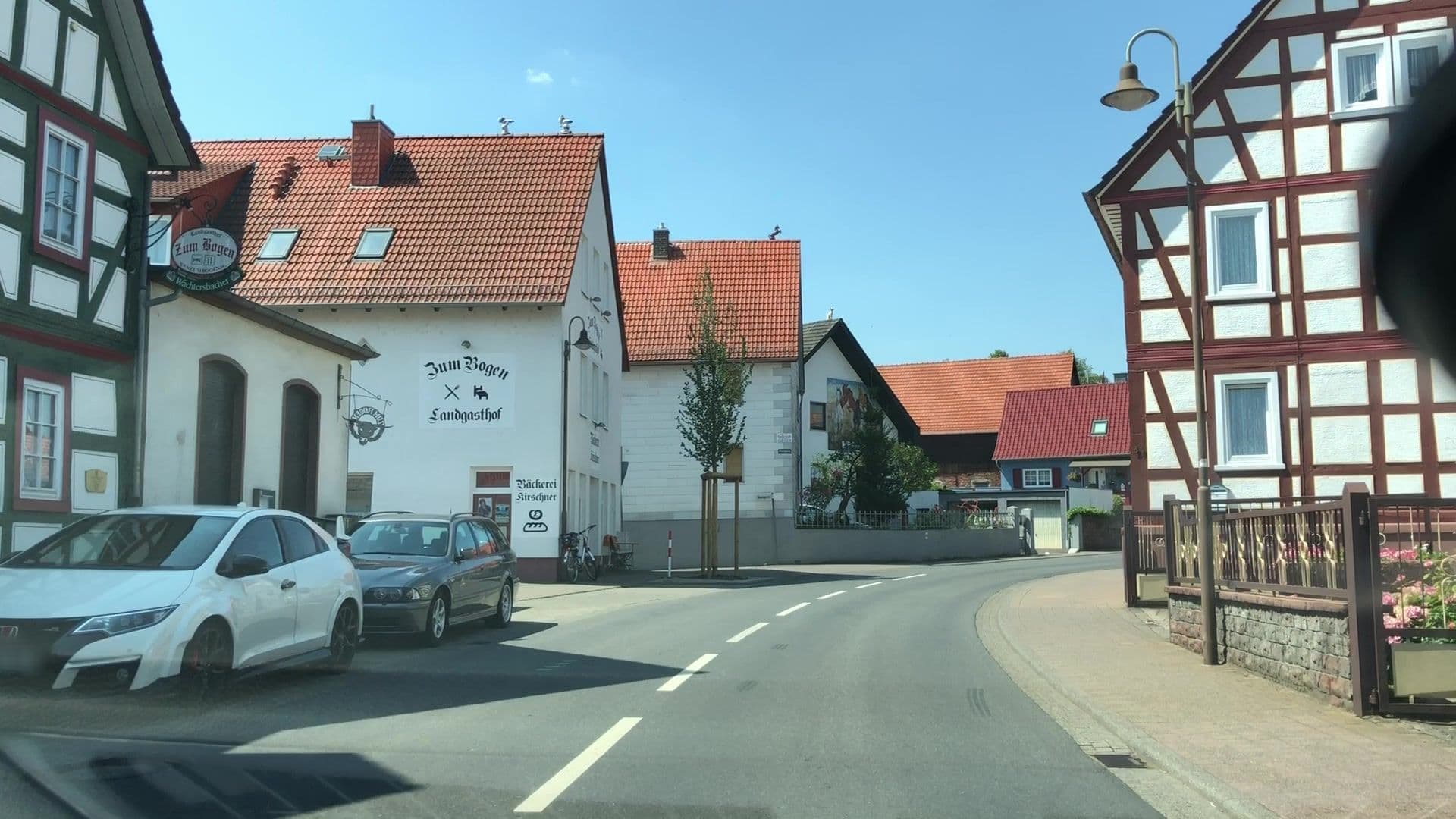 Street view near Landgasthof "Zum Bogen", Rothenbergen — © lvl5 (CC BY-SA · Mapillary)