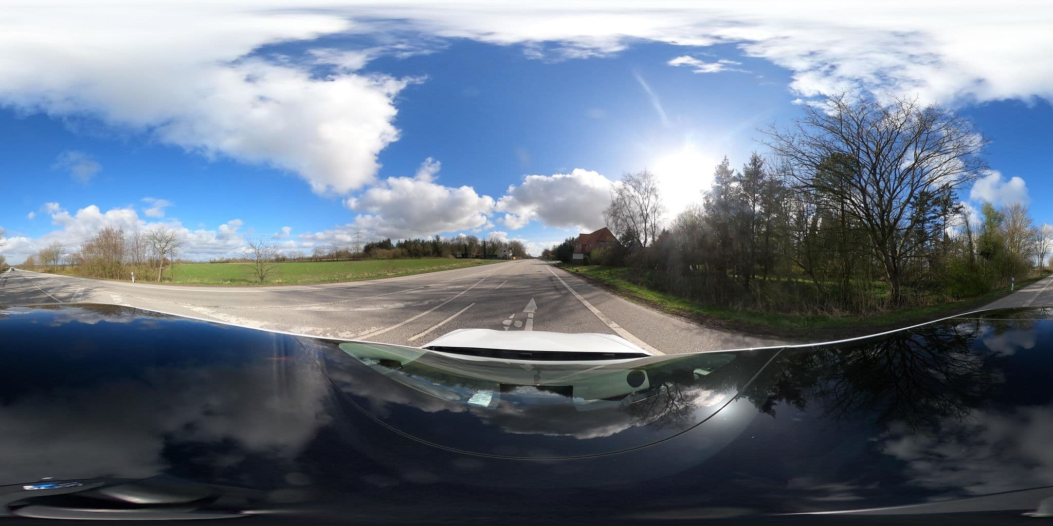 Street view near Andresen's Gasthof, Stadum — © peterleth (CC BY-SA · Mapillary)