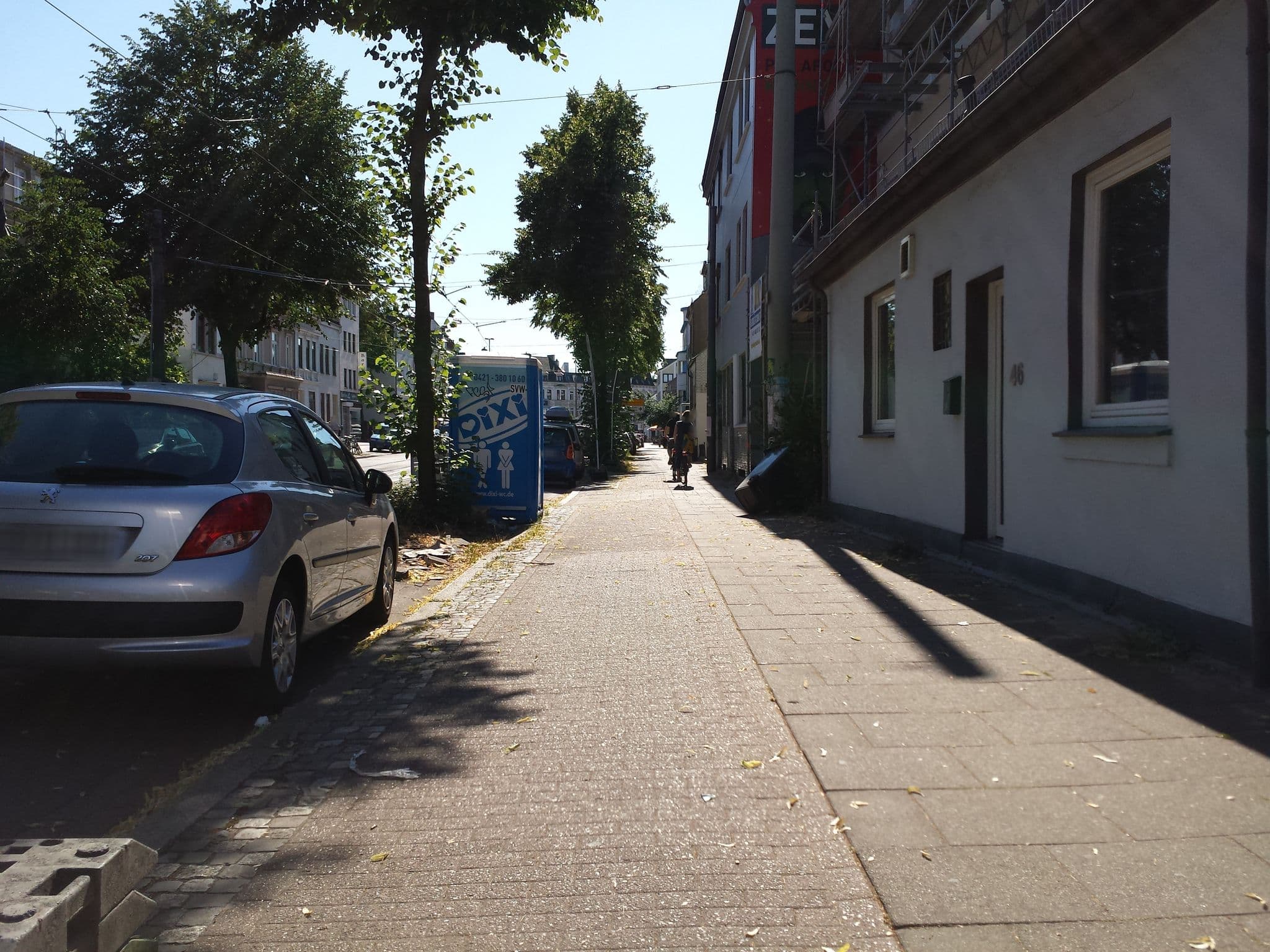 Street view near Pension Weidmann, Bremen — © hubert87 (CC BY-SA · Mapillary)