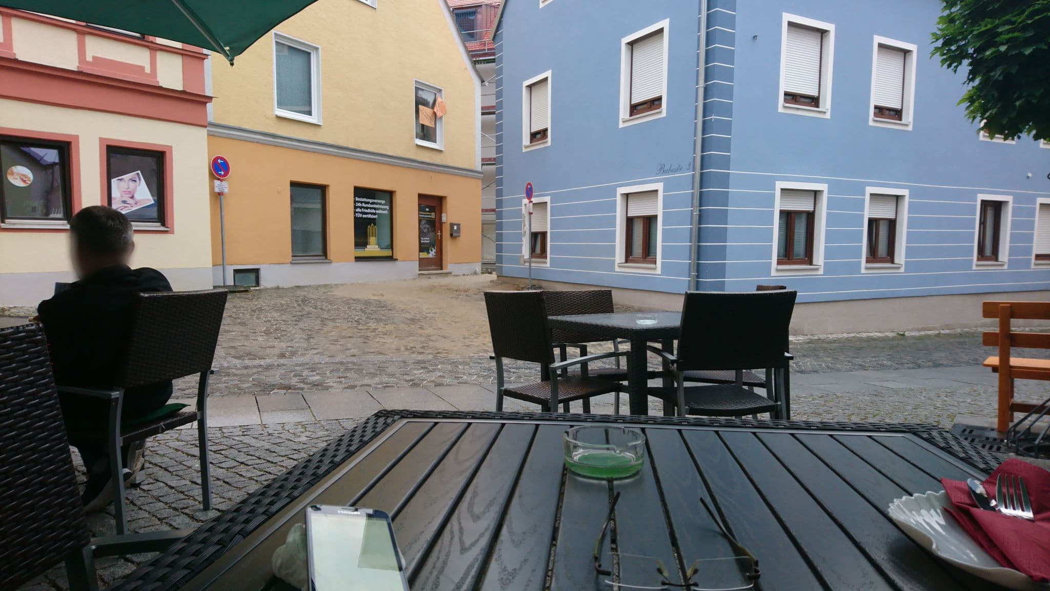 Street view near Altstadthotel Kneitinger, Abensberg — © wegavision (CC BY-SA · Mapillary)