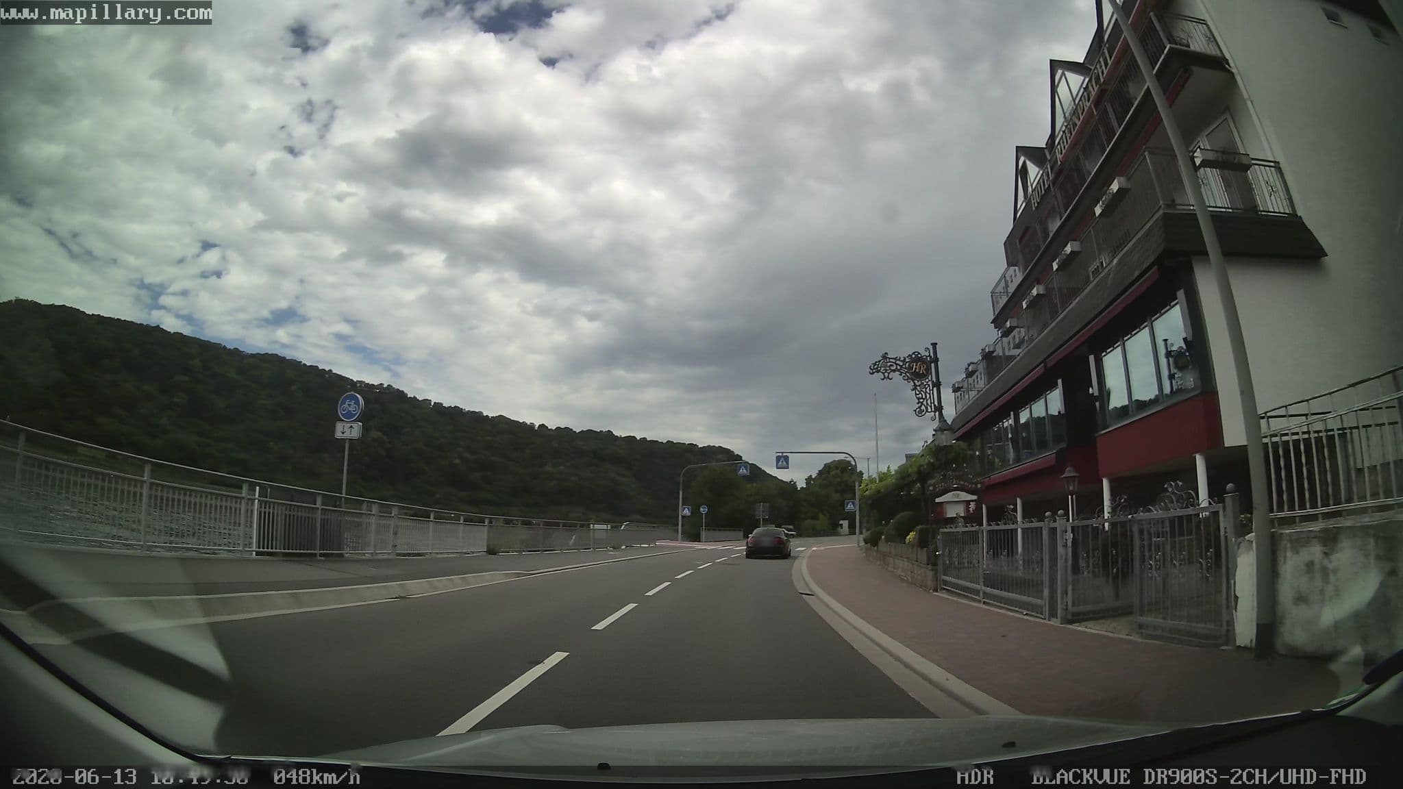 Street view near Hotel & Residenz Rheinpracht, Kamp-Bornhofen — © mapcreator (CC BY-SA · Mapillary)