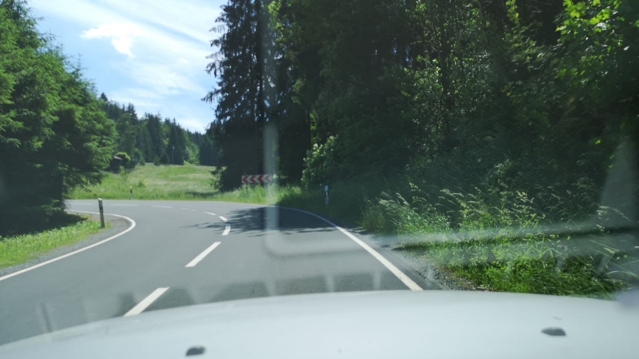 Street view near Gastwirtschaft Waldfrieden, Teuschnitz — © cuspis (CC BY-SA · Mapillary)
